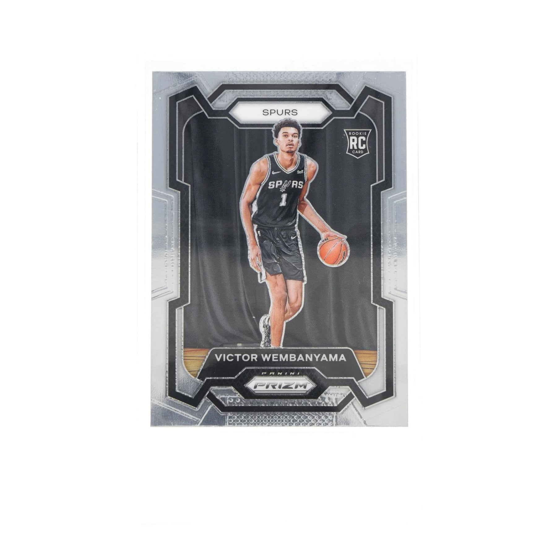 San Antonio Spurs NBA 2023-24 Panini Prizm #136 Victor Wembanyama Rookie Card