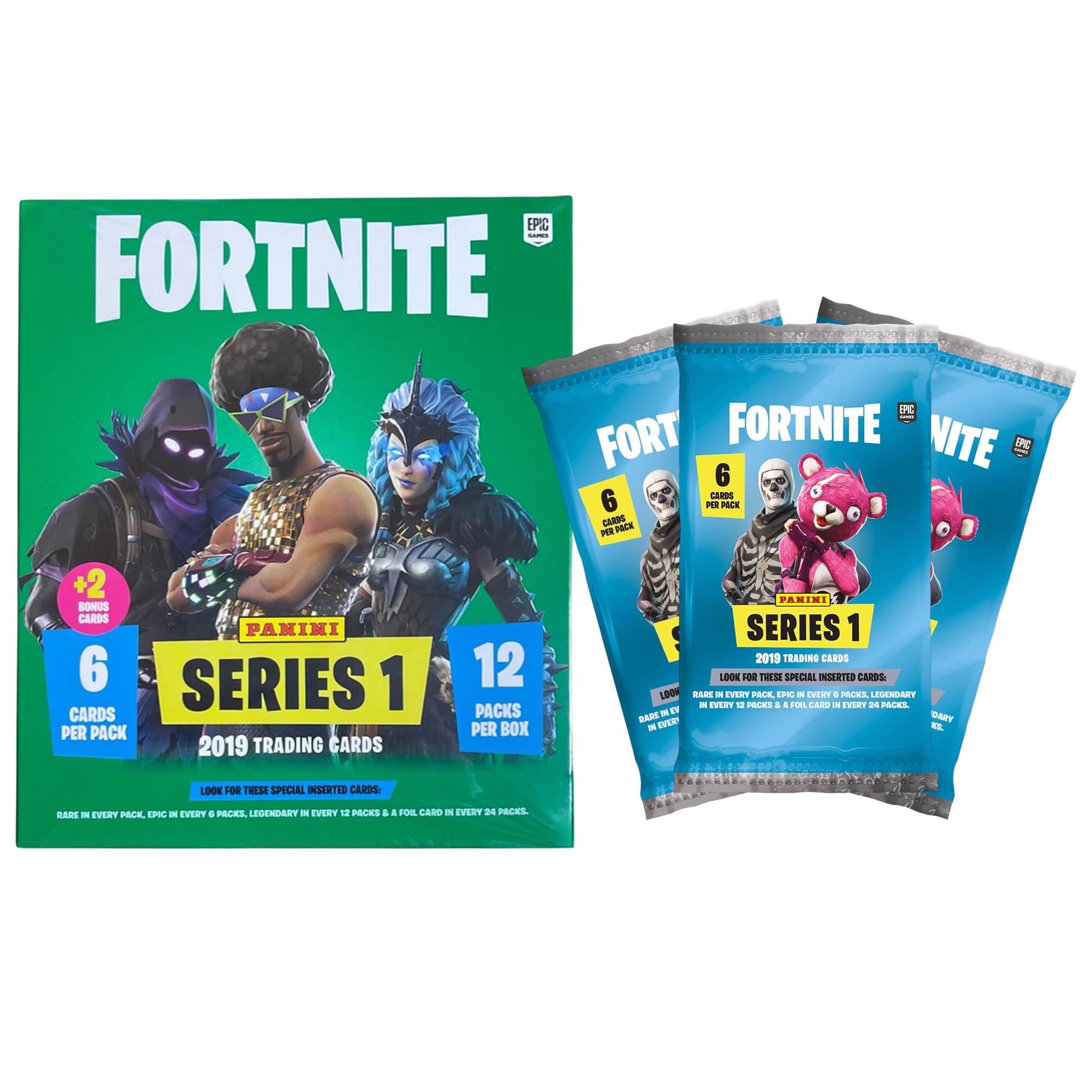 fortnite booster box Panini Series 1 (English Printed In Italy) Mega dims:3.8x3x3.8 Qty:N Card File Set Find one exclusive Lasers Top 10 Prism Star