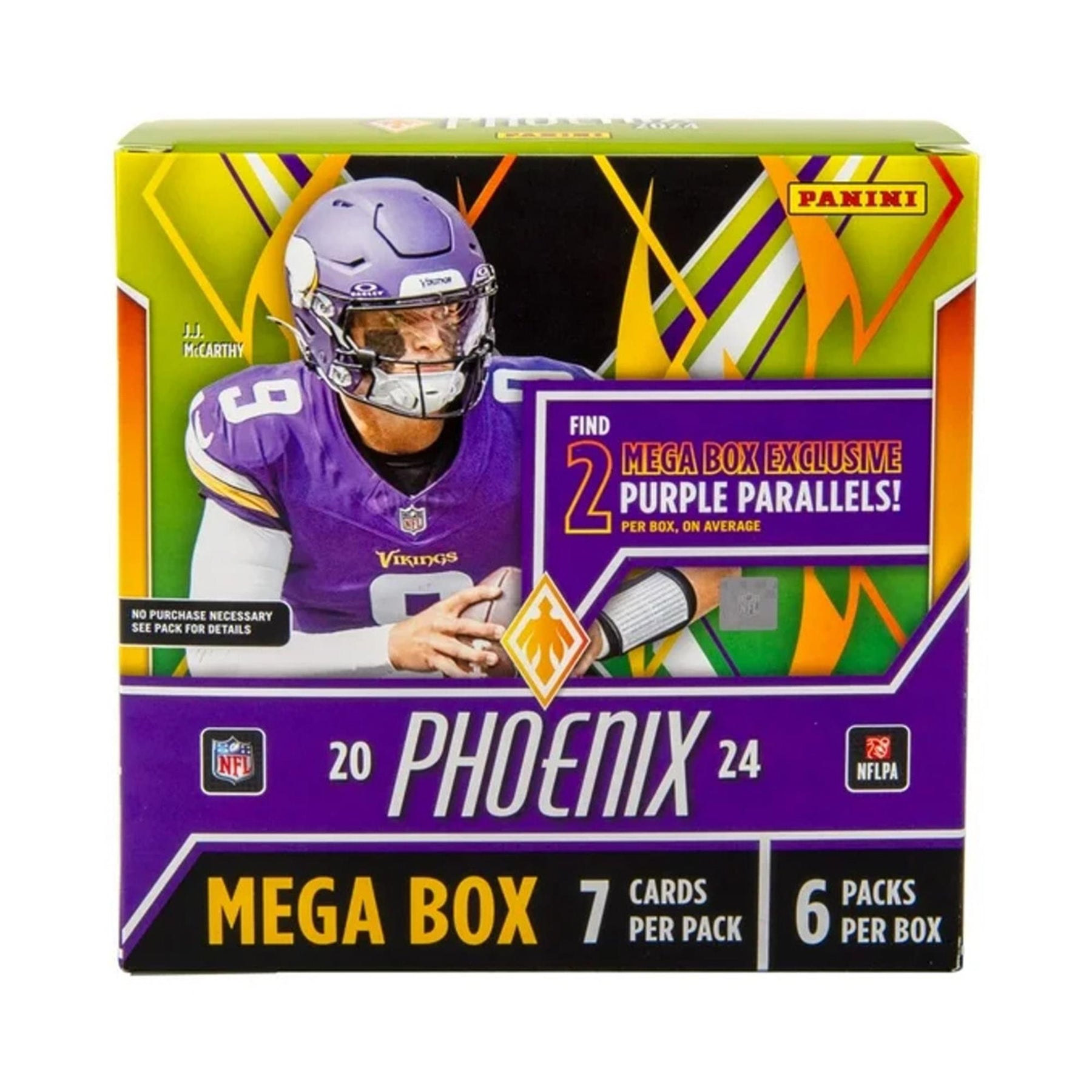NFL 2024 Panini Phoenix Football Mega Box | 6 Packs