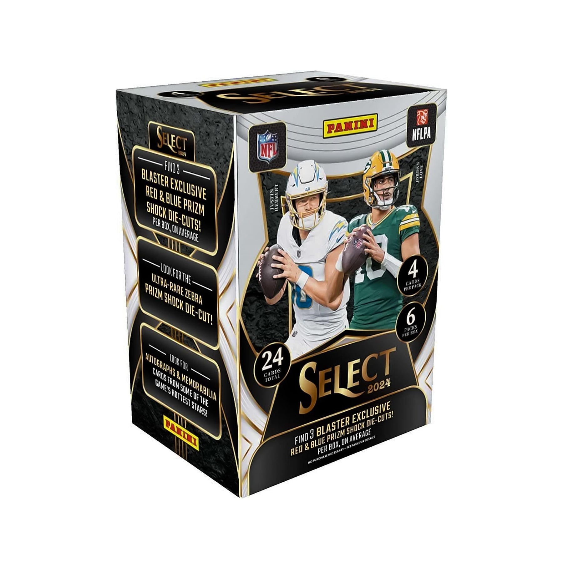 NFL 2024 Panini Select Football Blaster Box | 6 Packs