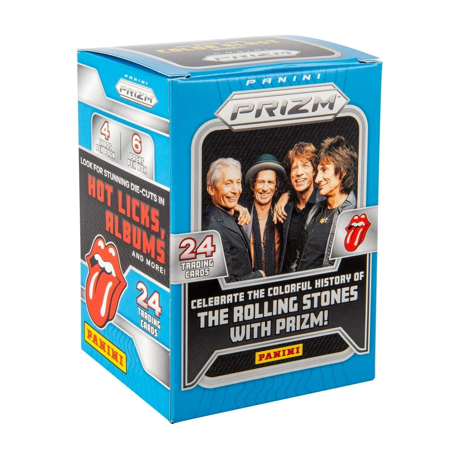 The Rolling Stones 2024 Panini Prizm Blaster Box | 6 Packs