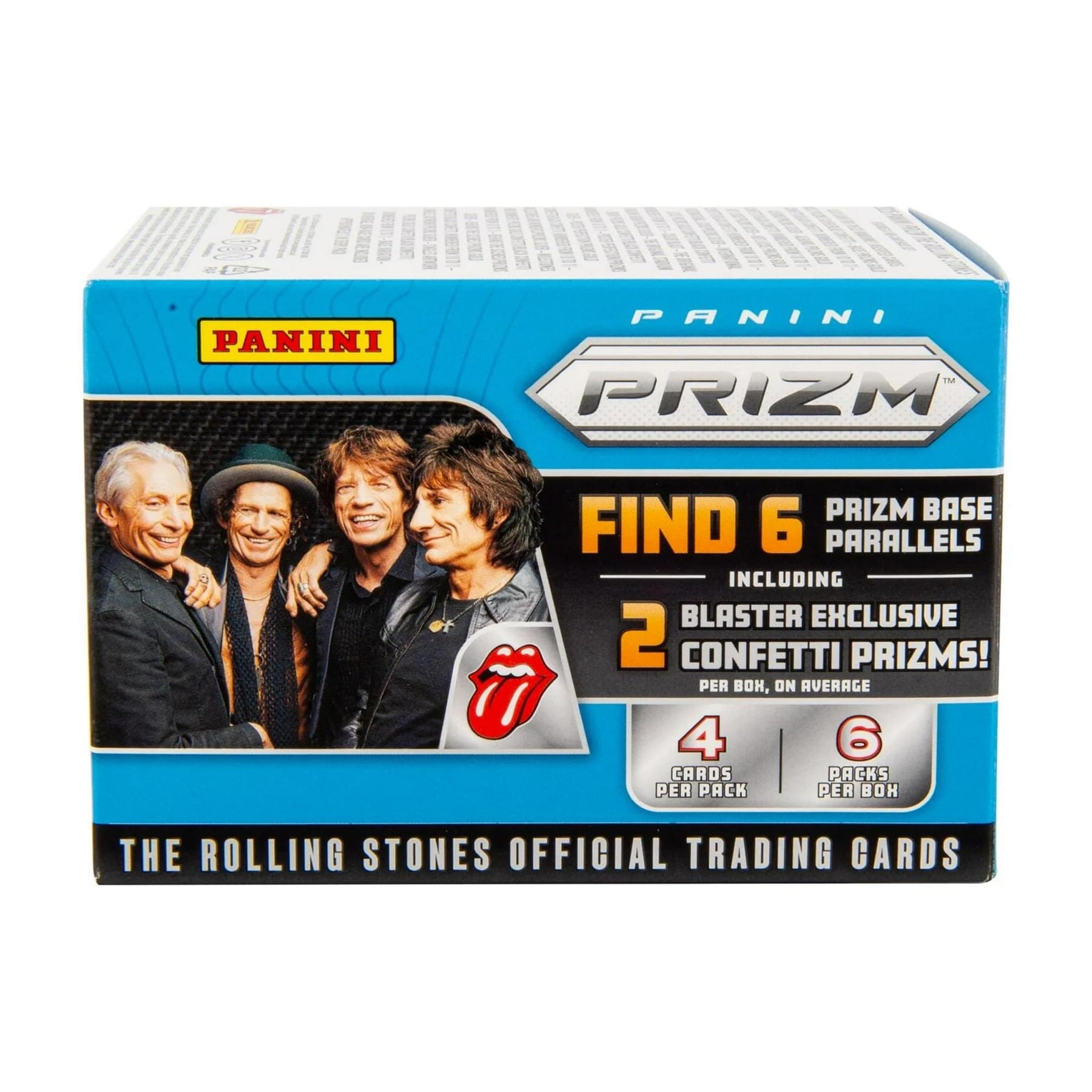 The Rolling Stones 2024 Panini Prizm Blaster Box | 6 Packs