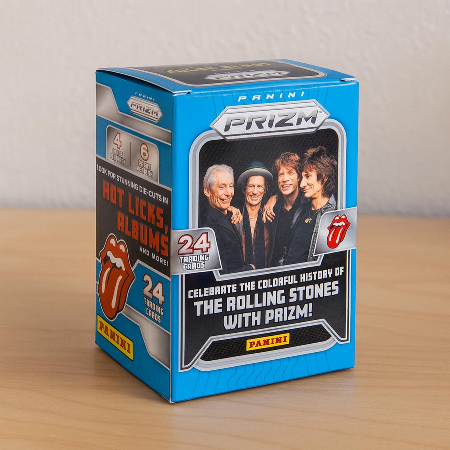 The Rolling Stones 2024 Panini Prizm Blaster Box | 6 Packs