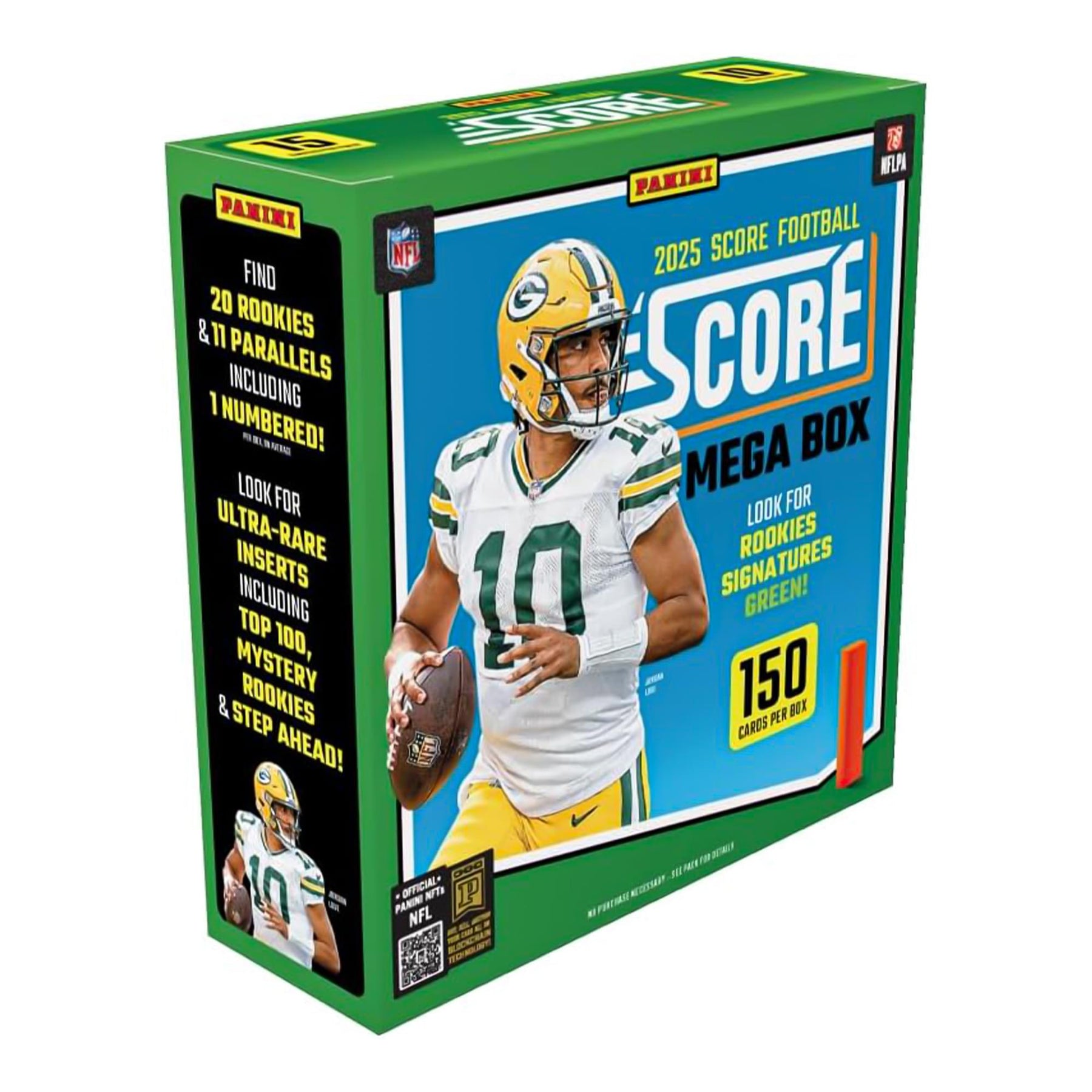 NFL 2025 Panini Score Football Mega Box | 10 Packs