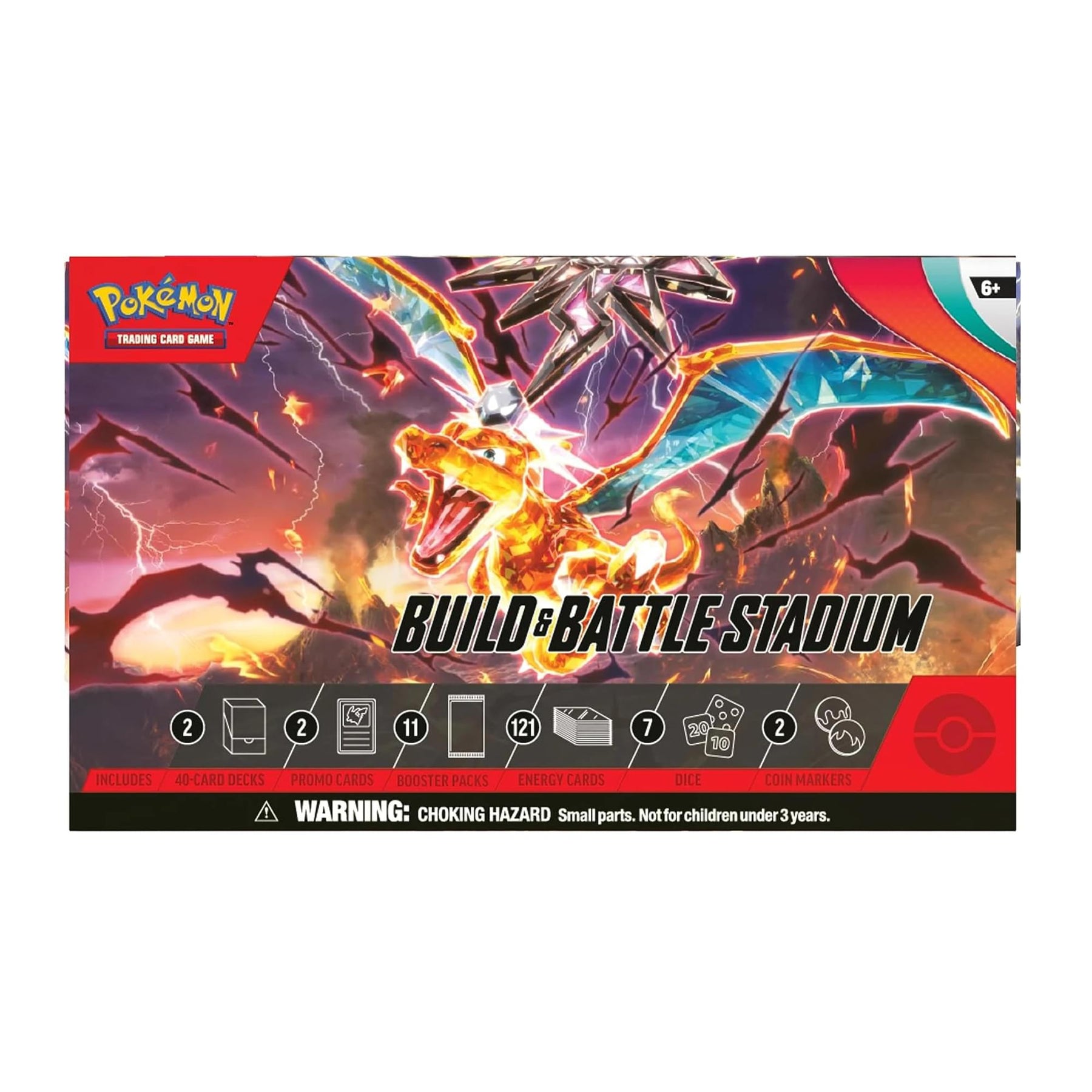 Pokemon TCG Scarlet and Violet 3 Obsidian Flames Battle Stadium