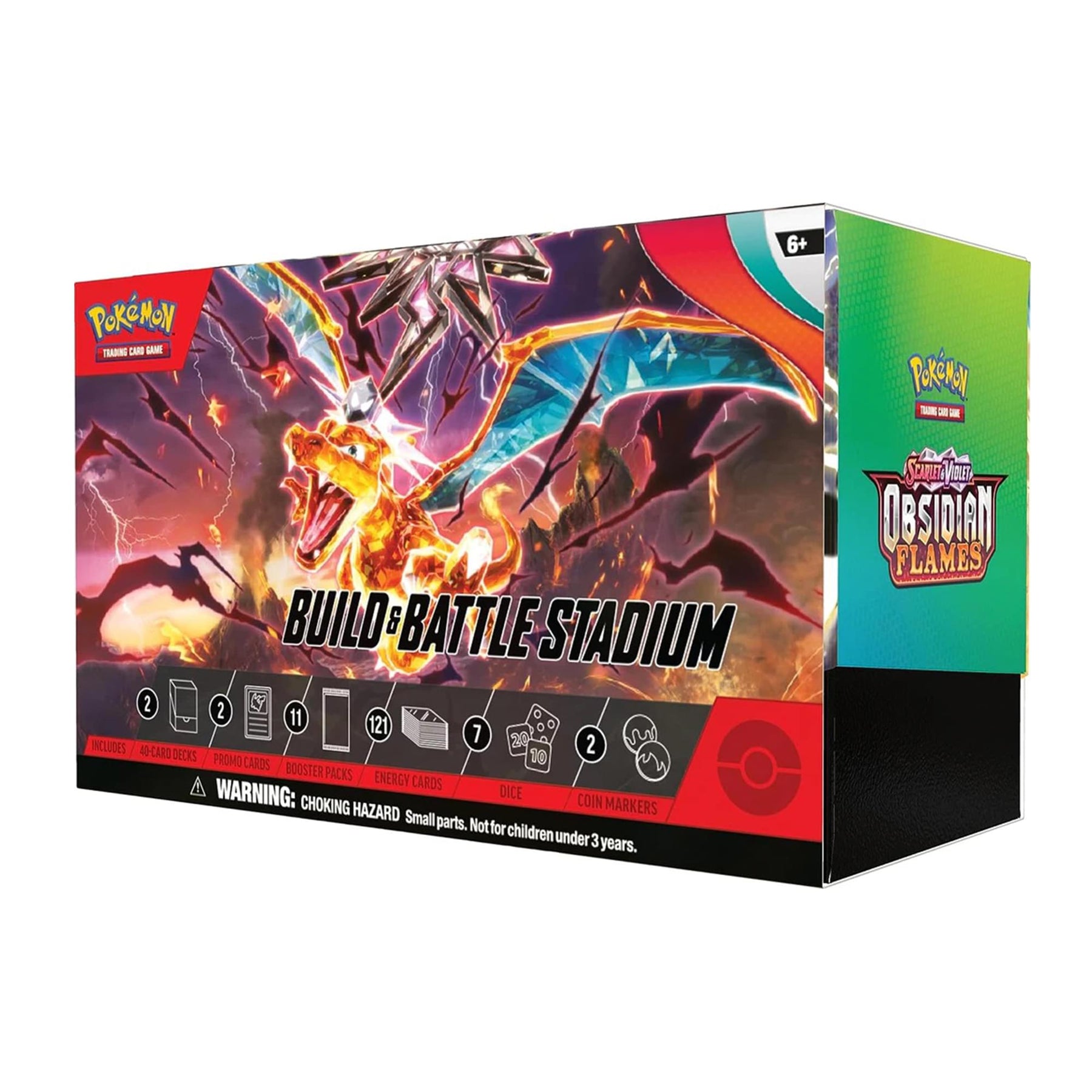 Pokemon TCG Scarlet and Violet 3 Obsidian Flames Battle Stadium