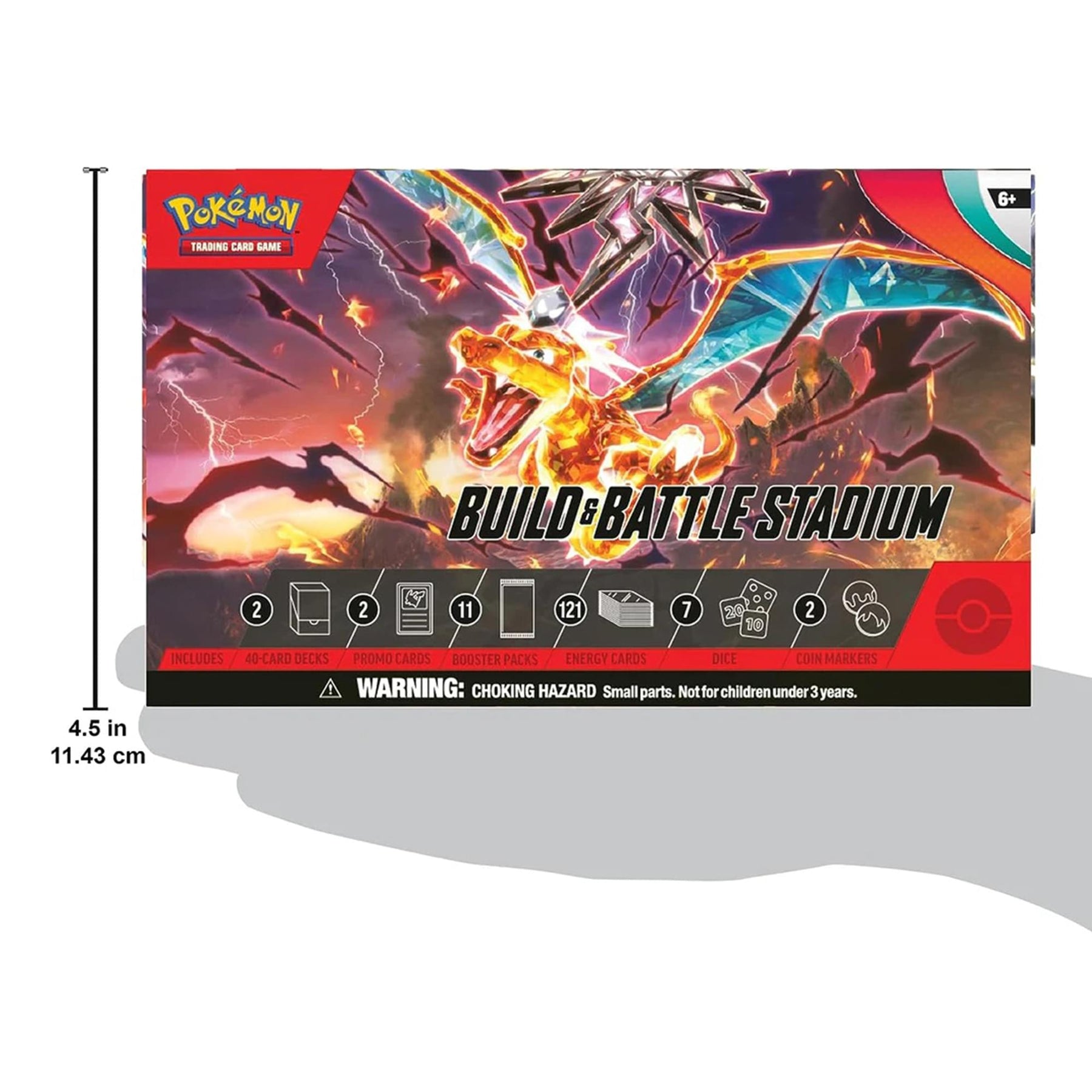 Pokemon TCG Scarlet and Violet 3 Obsidian Flames Battle Stadium