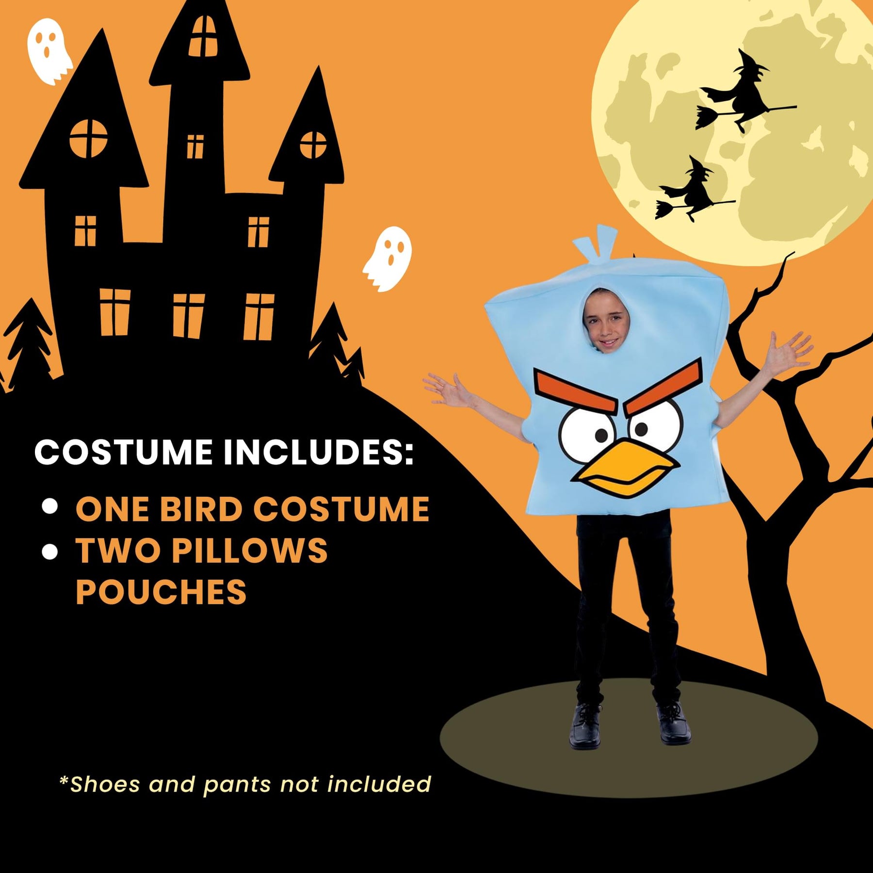 Angry Birds Space Ice Bomb Bird Costume Child