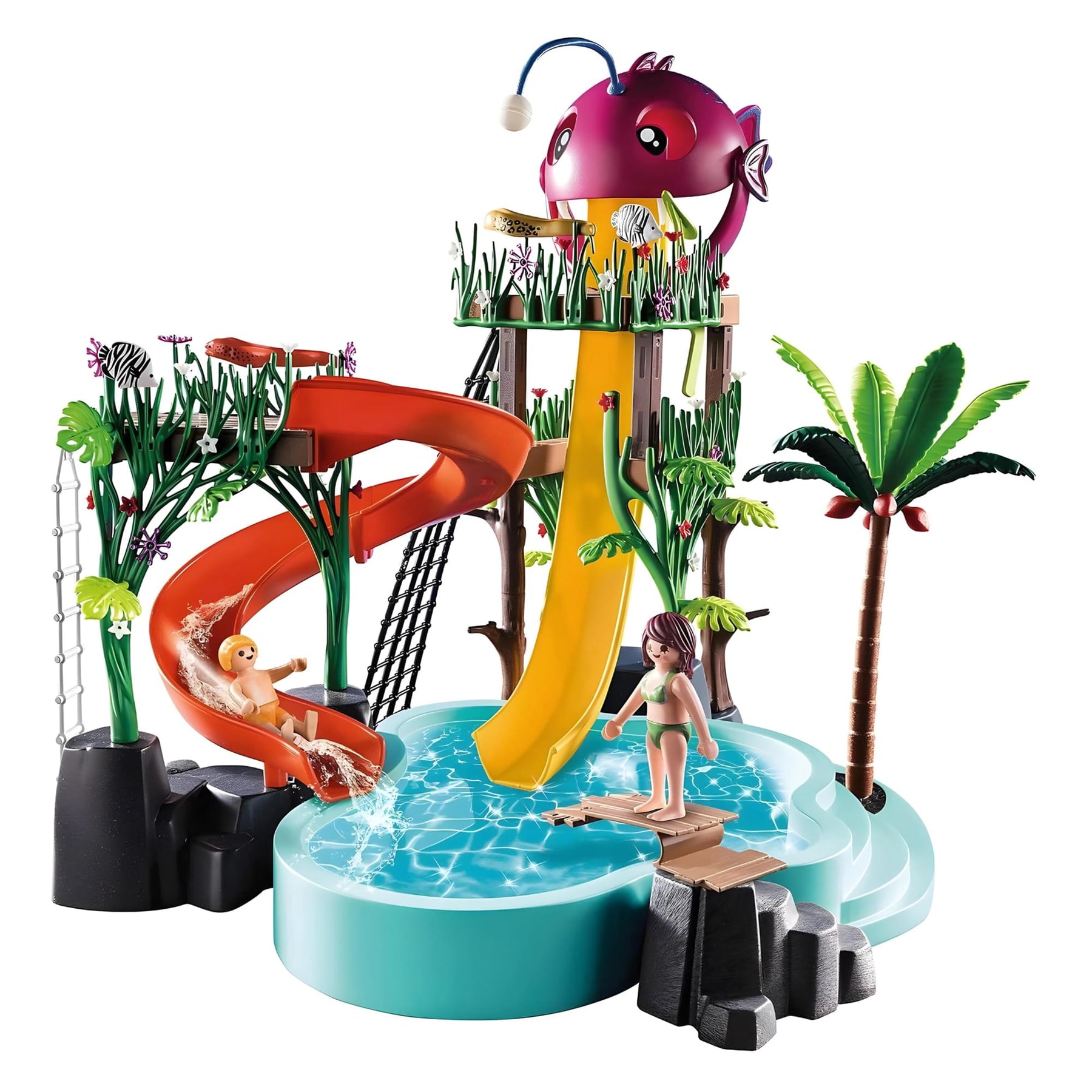 Playmobil 70609 Water Park with Slides Building Set