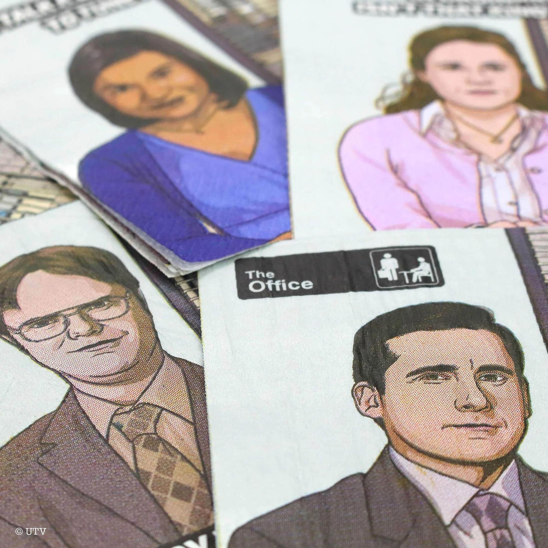 The Office Dunder Mifflin Beverage Napkins | 16 Pack