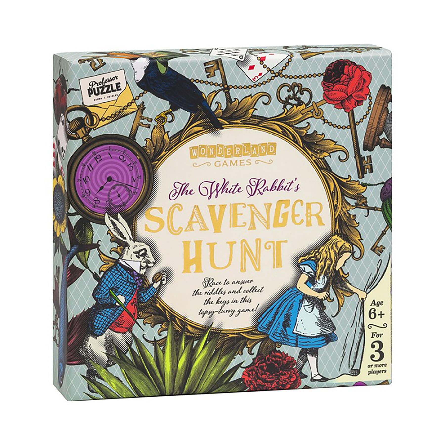 Alice In Wonderland White Rabbits Scavenger Hunt