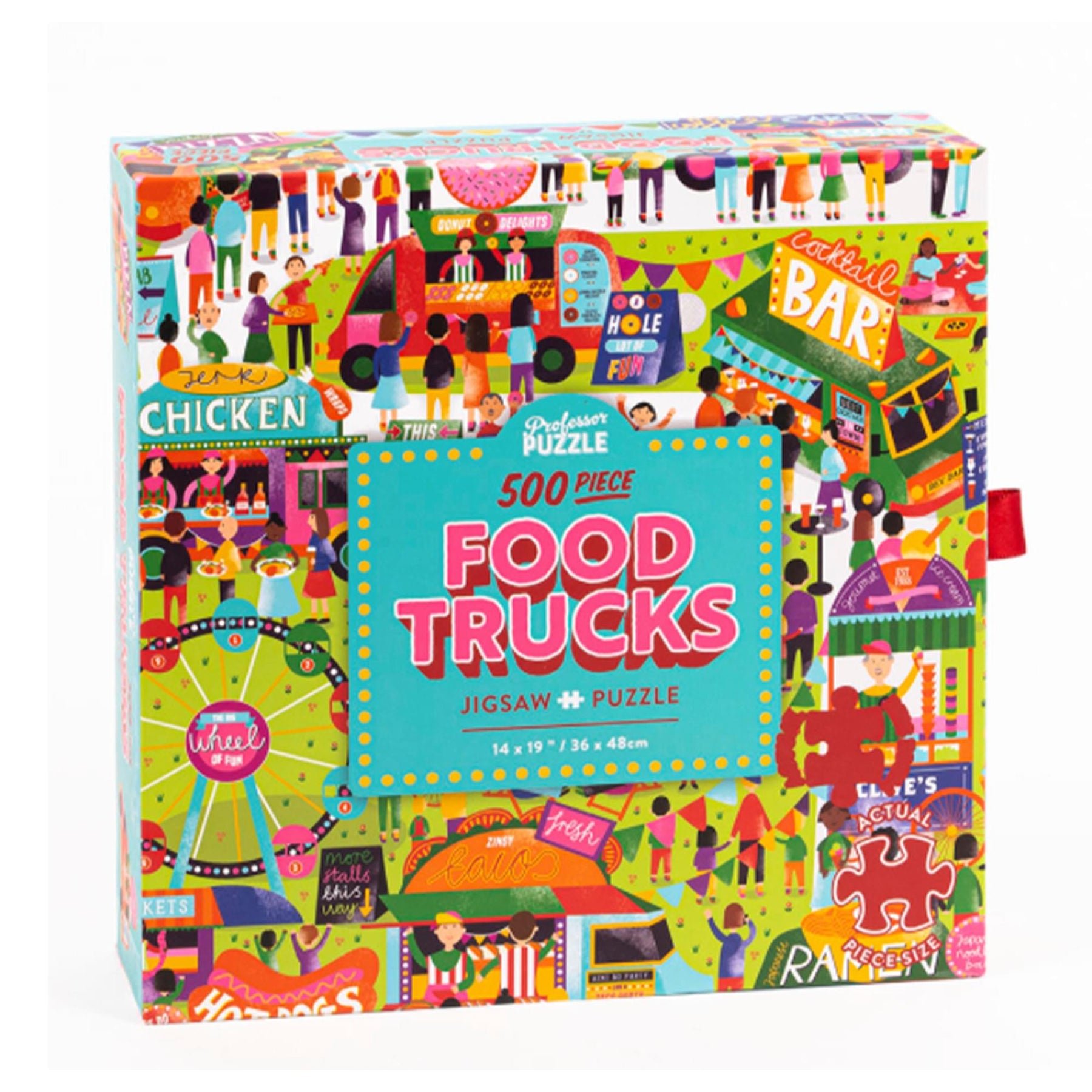 Food Truck Festival 500 Piece Jigsaw Puzzle
