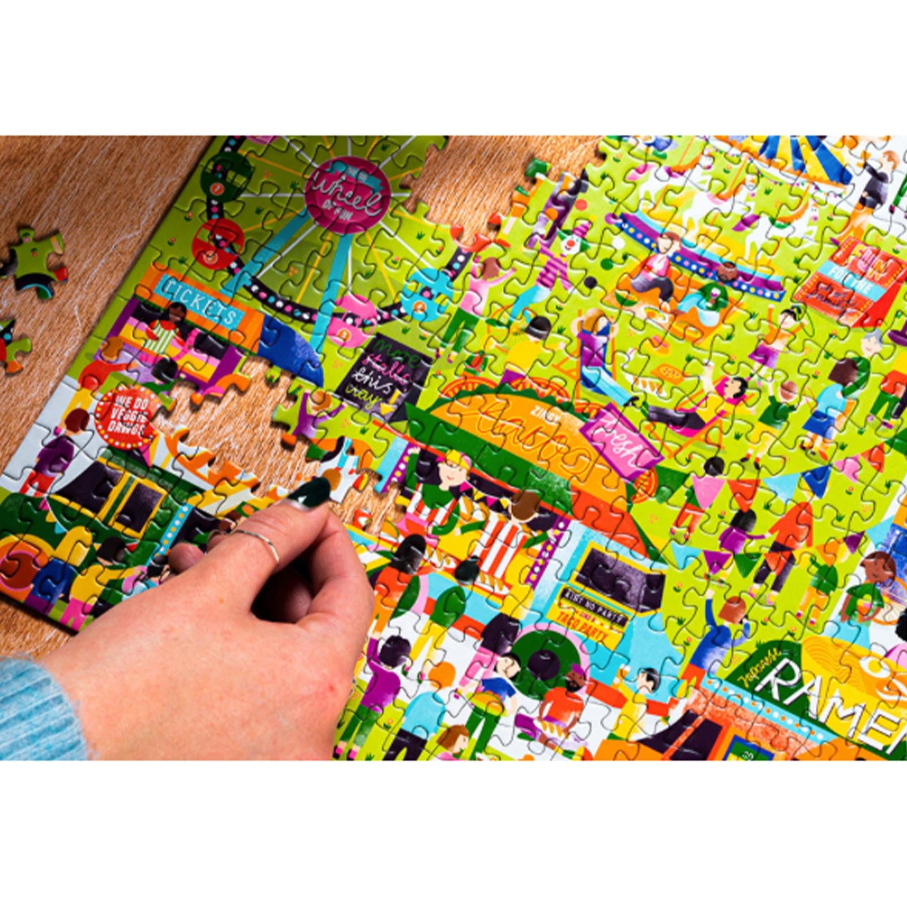 Food Truck Festival 500 Piece Jigsaw Puzzle