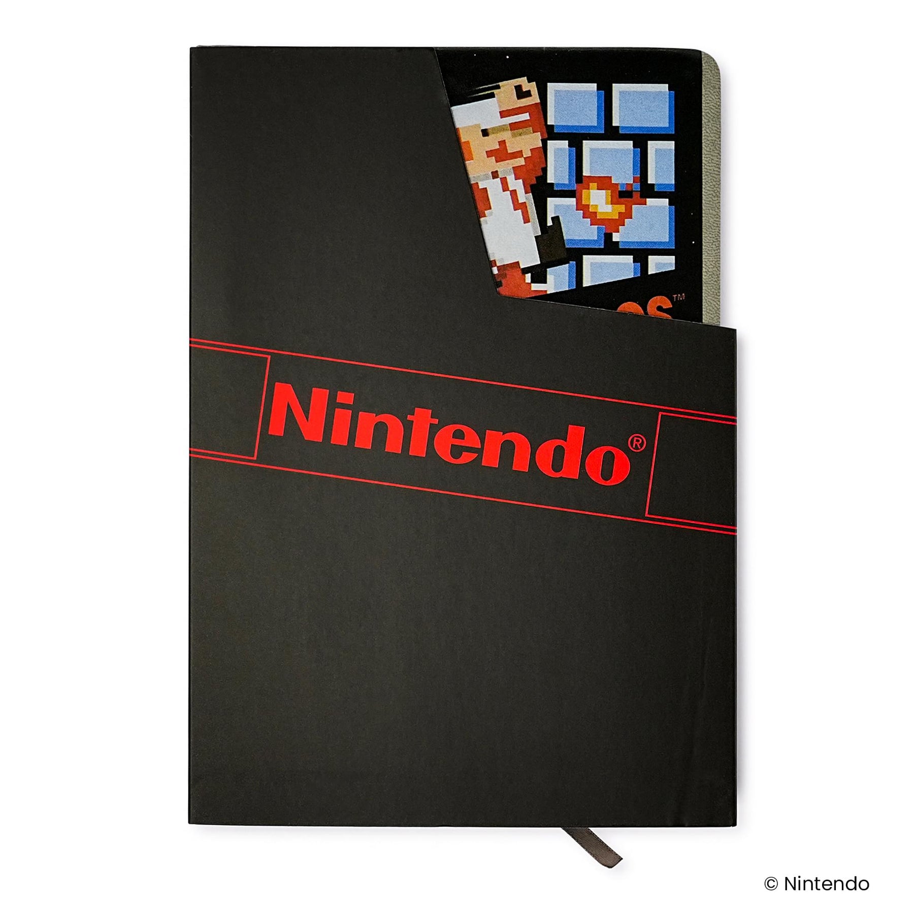 Nintendo NES Super Mario Bros. Cartridge 240 Page Hardback Journal