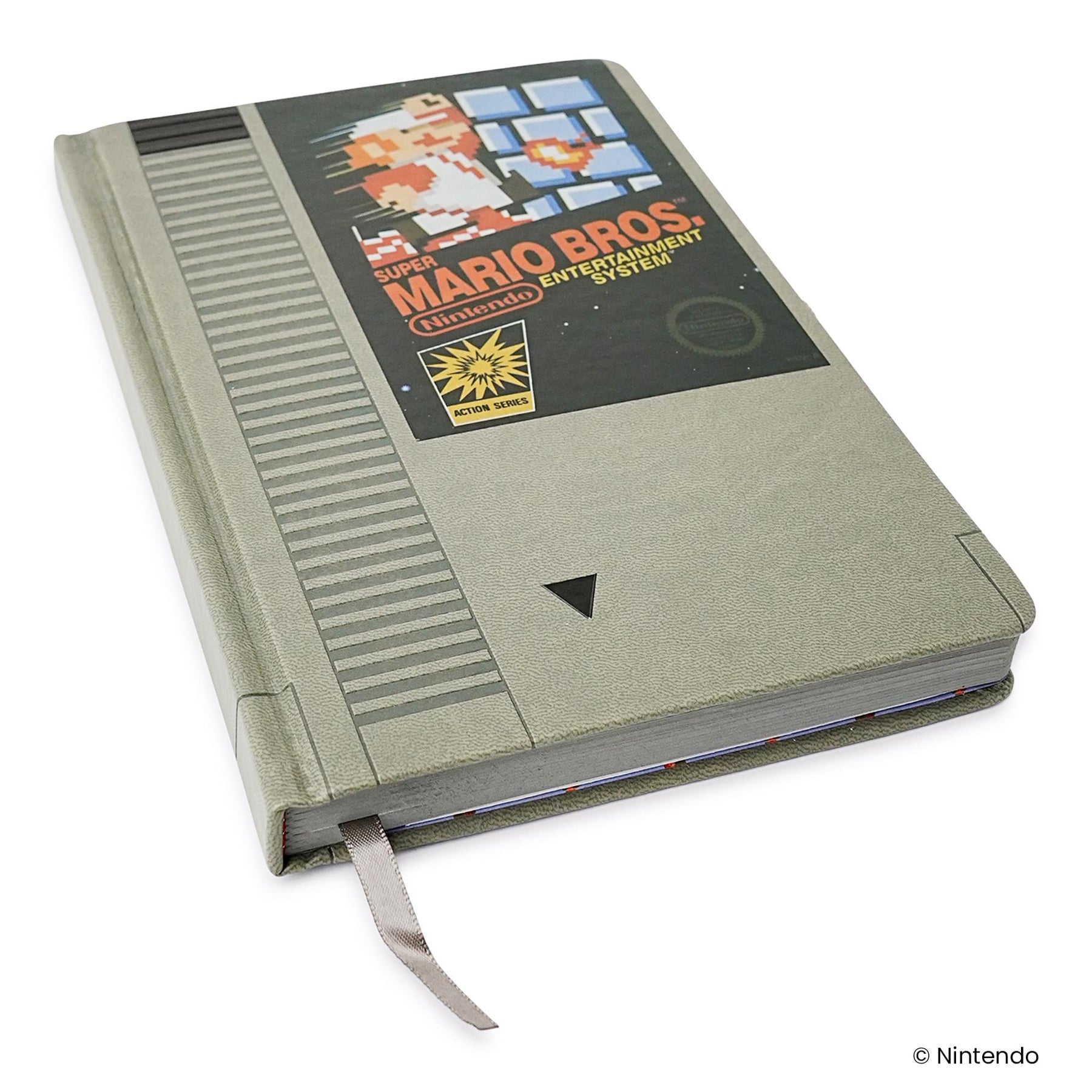 Nintendo NES Super Mario Bros. Cartridge 240 Page Hardback Journal