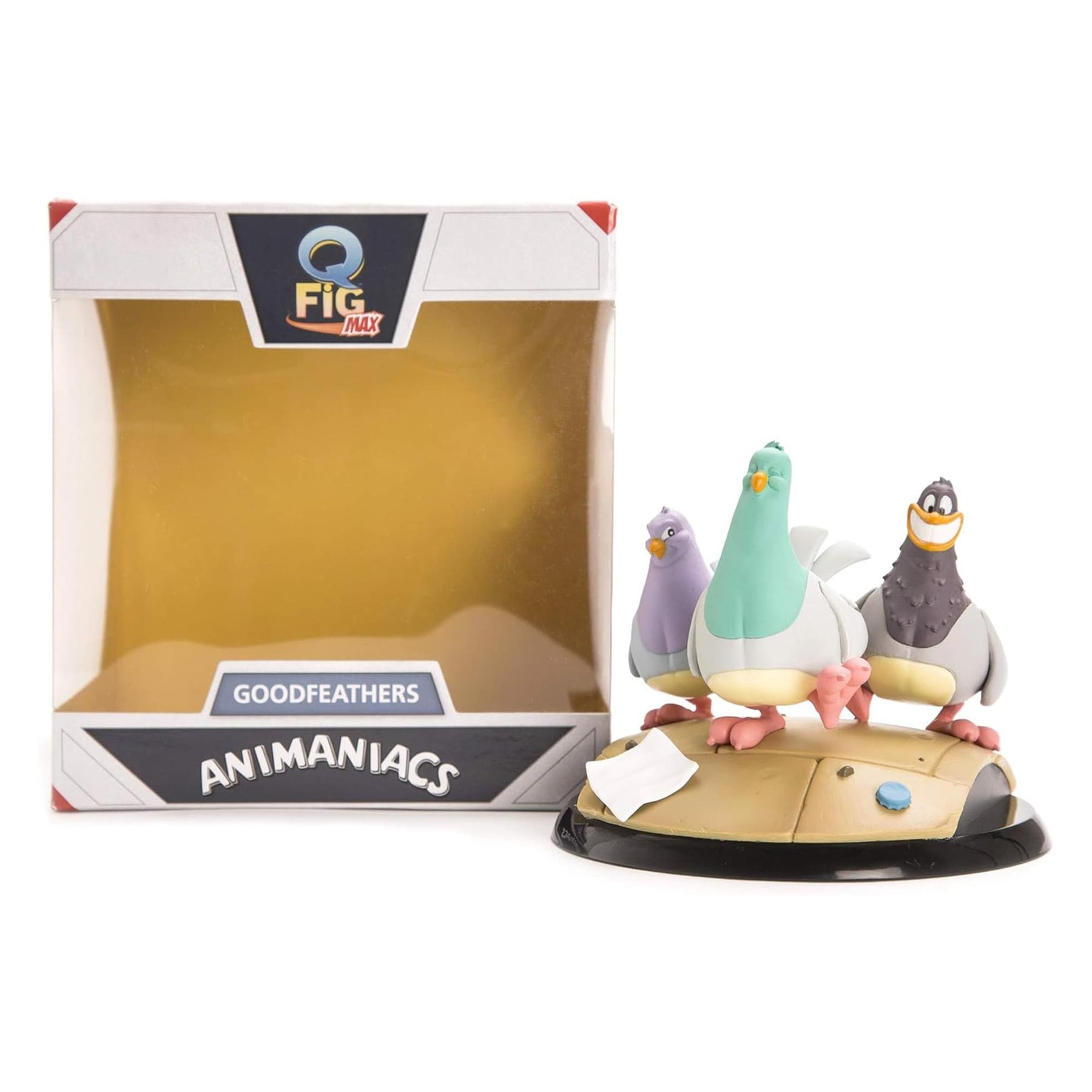 Animaniacs Goodfeathers Q-Fig Max Diorama Figure