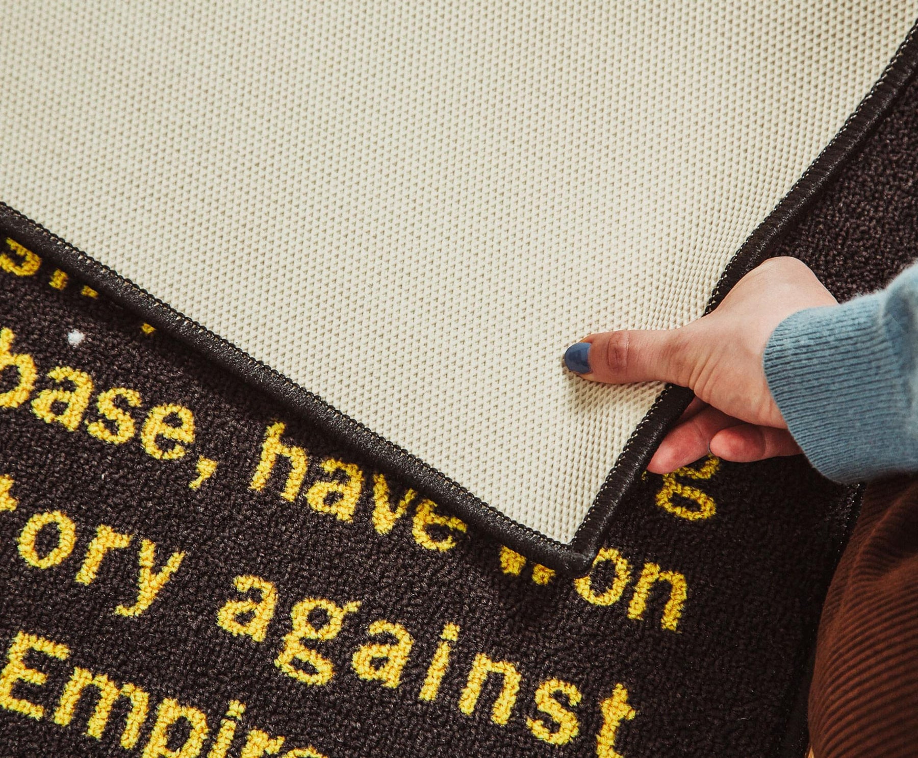 Star Wars: A New Hope Title Crawl Printed Area Rug | 26 x 77 Inches