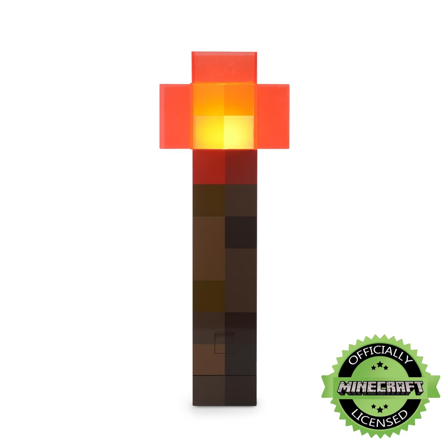 Minecraft Redstone Torch Lamp LED Mood Light Replica | 12.6 Inches