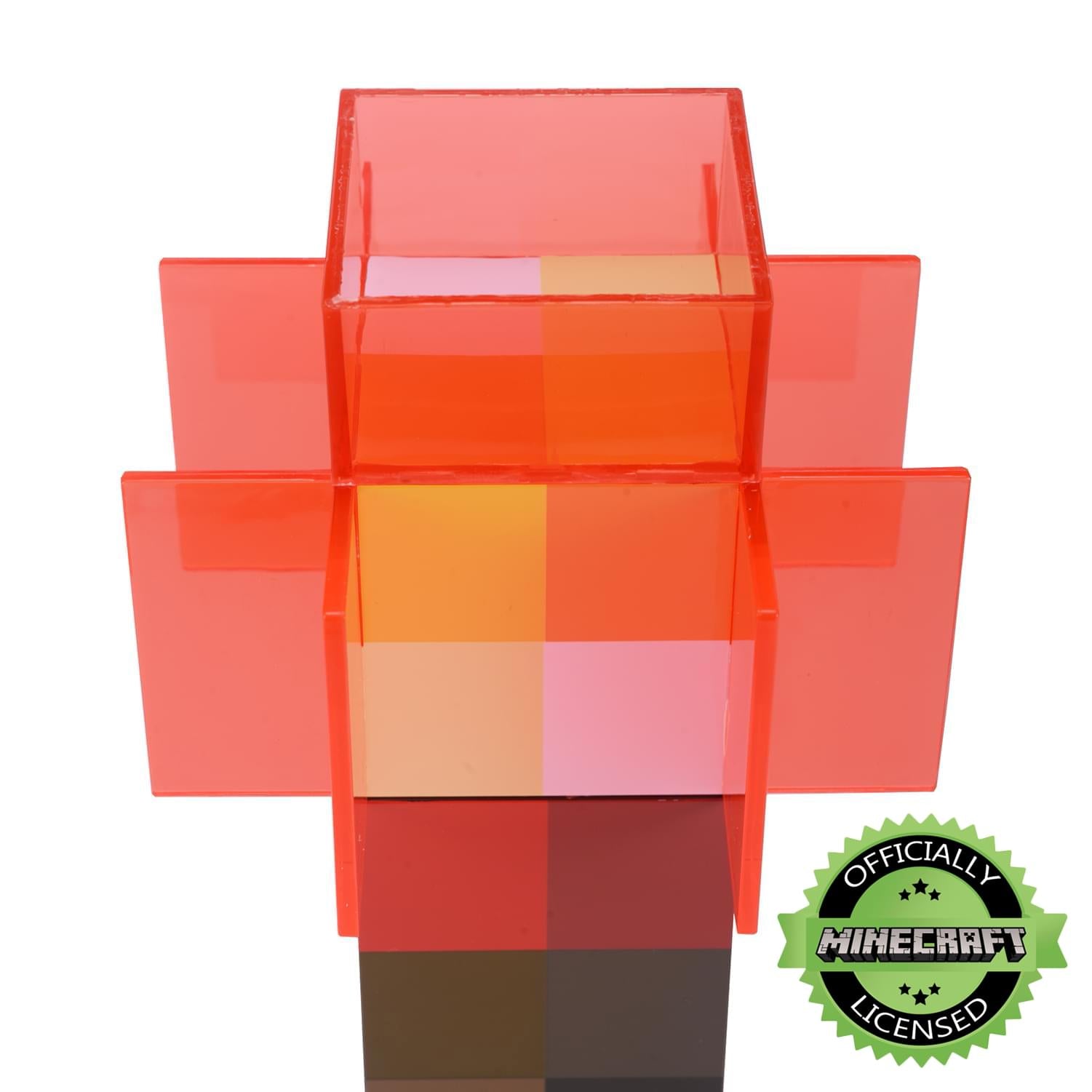 Minecraft Redstone Torch Lamp LED Mood Light Replica | 12.6 Inches