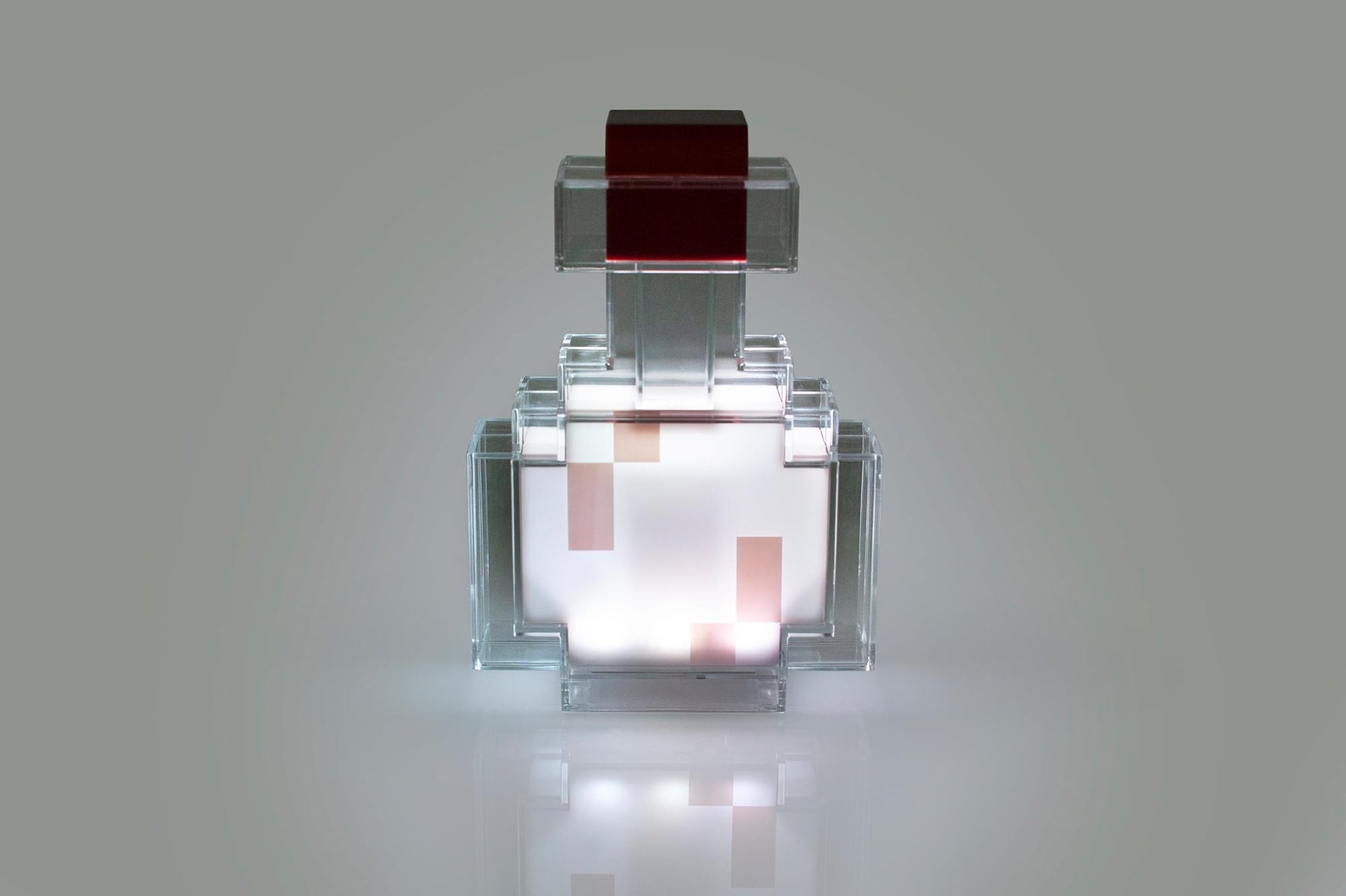 Minecraft LED Light 12 Inch Torch & 7 inch Potion Set of 2