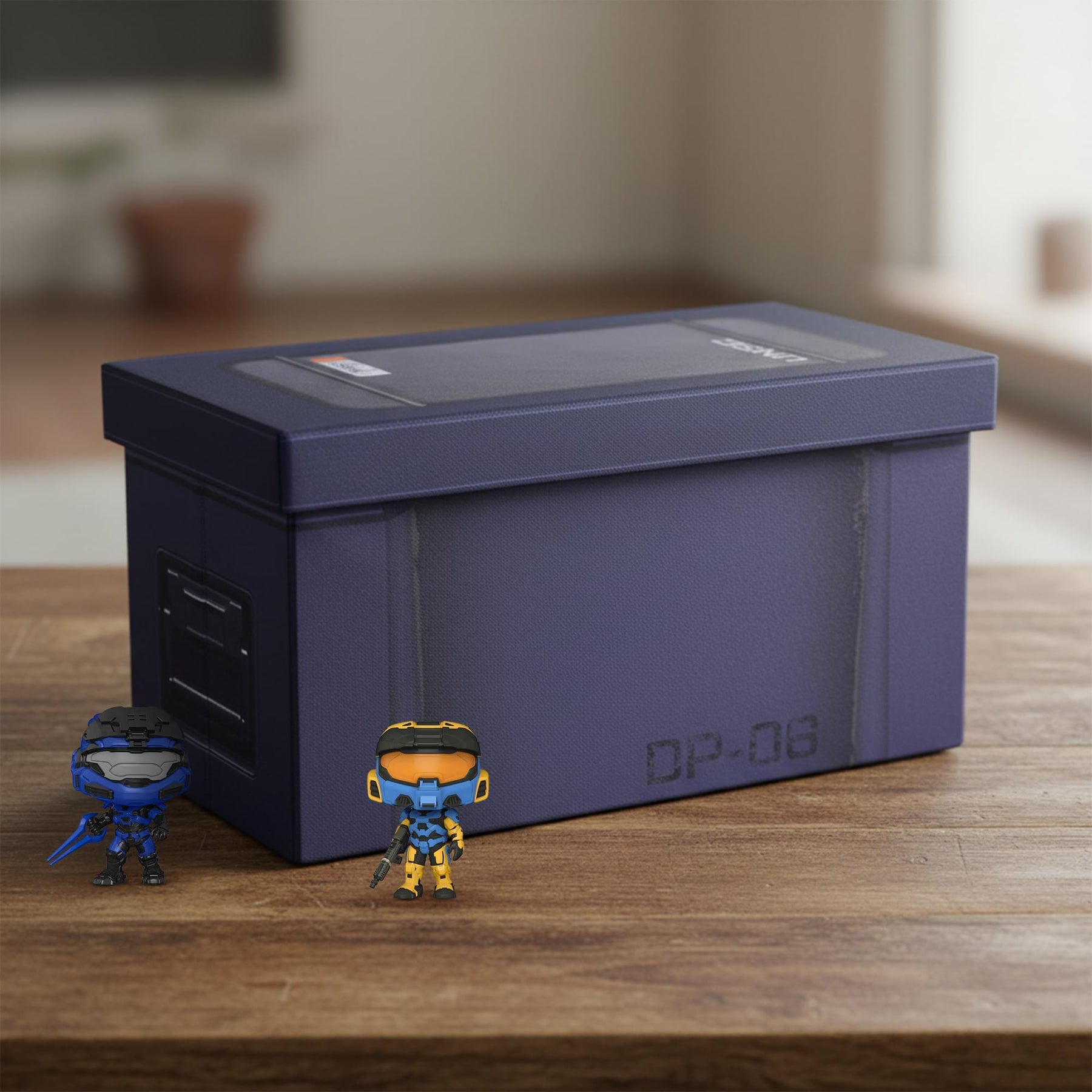 Halo UNSC Footlocker Foldable Storage Bin | 24 x 12 Inches