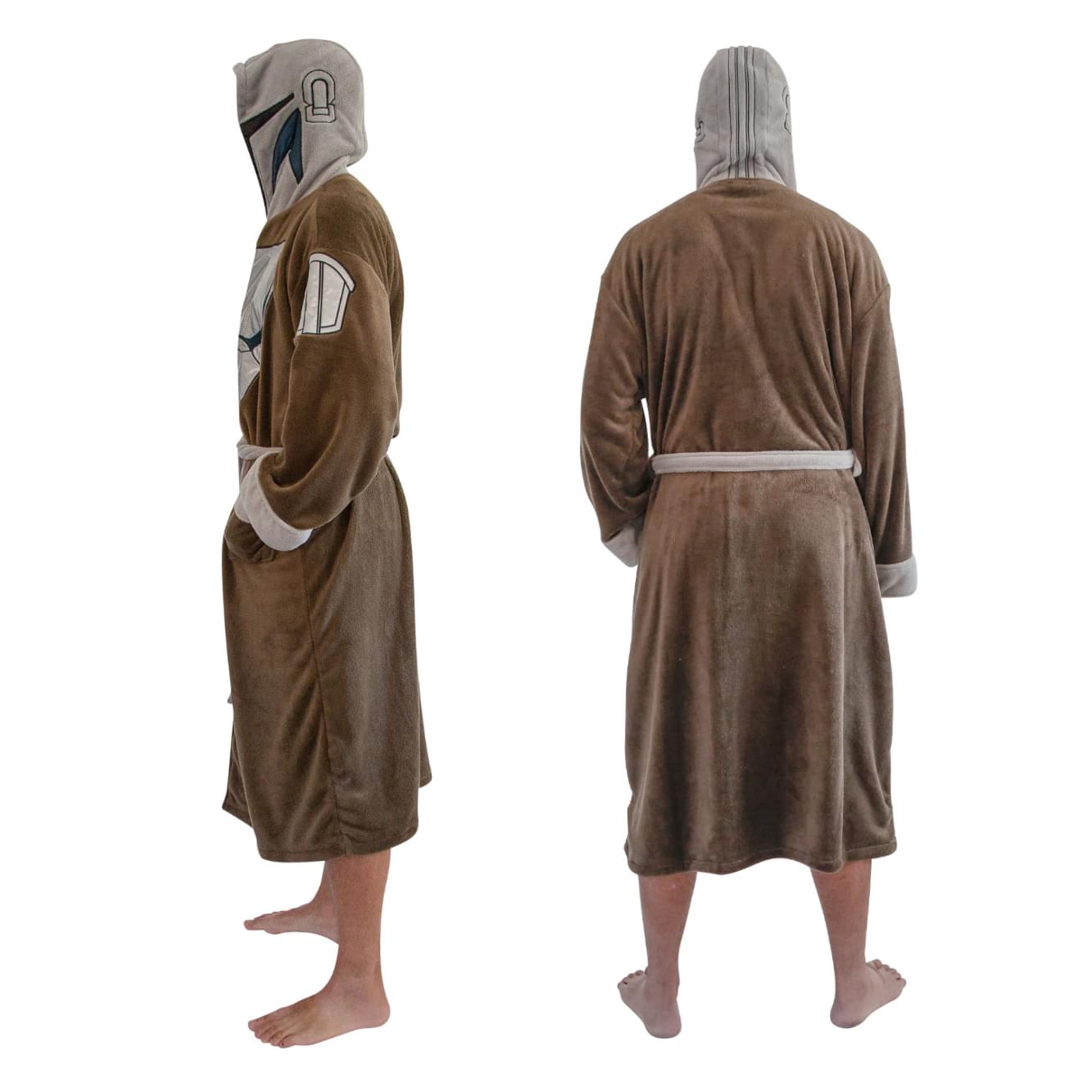Star Wars: The Mandalorian Bounty Hunter Bathrobe for Adults
