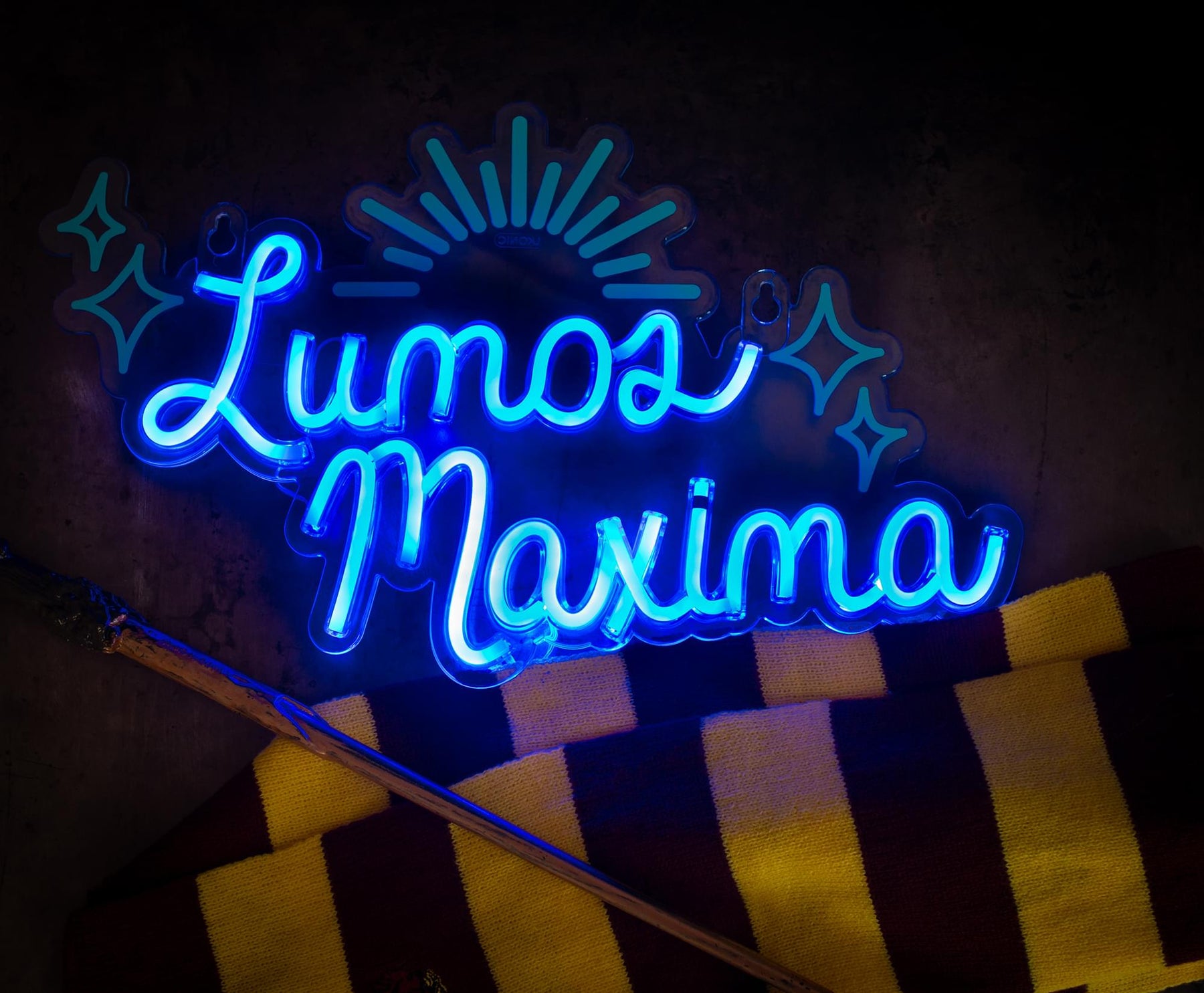 Harry Potter Lumos Maxima Hanging LED Neon Wall Light Sign