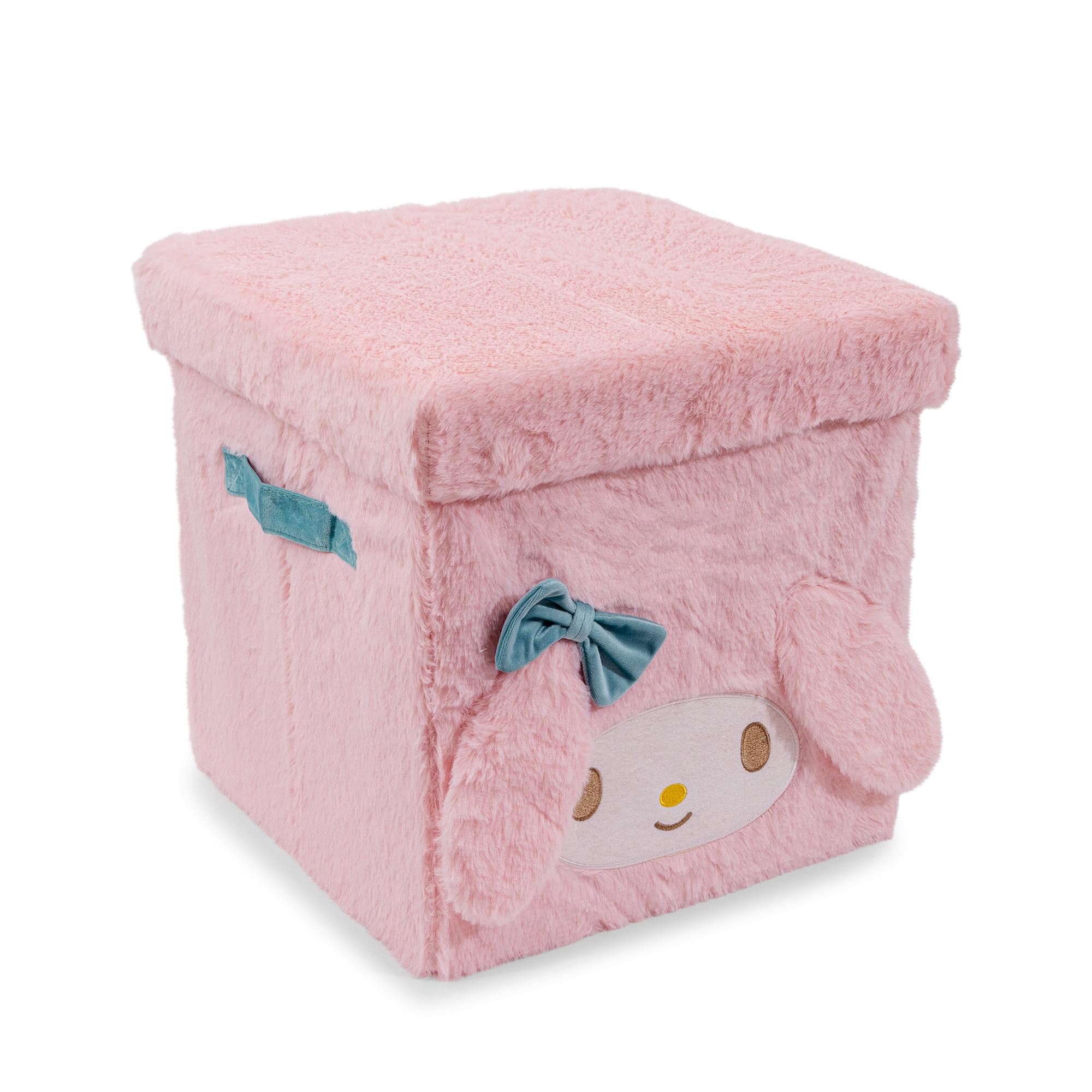 primary melody booster box Sanrio My Melody 13-Inch Plush Storage Bin With Lid