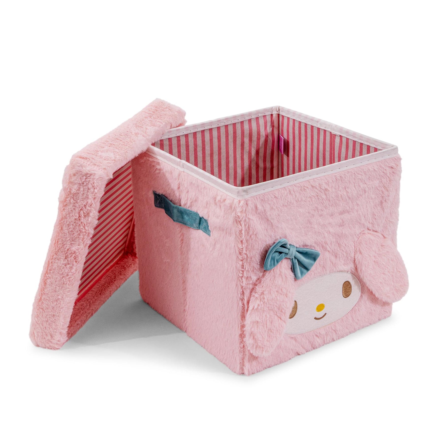 Sanrio My Melody 13-Inch Plush Storage Bin With Lid