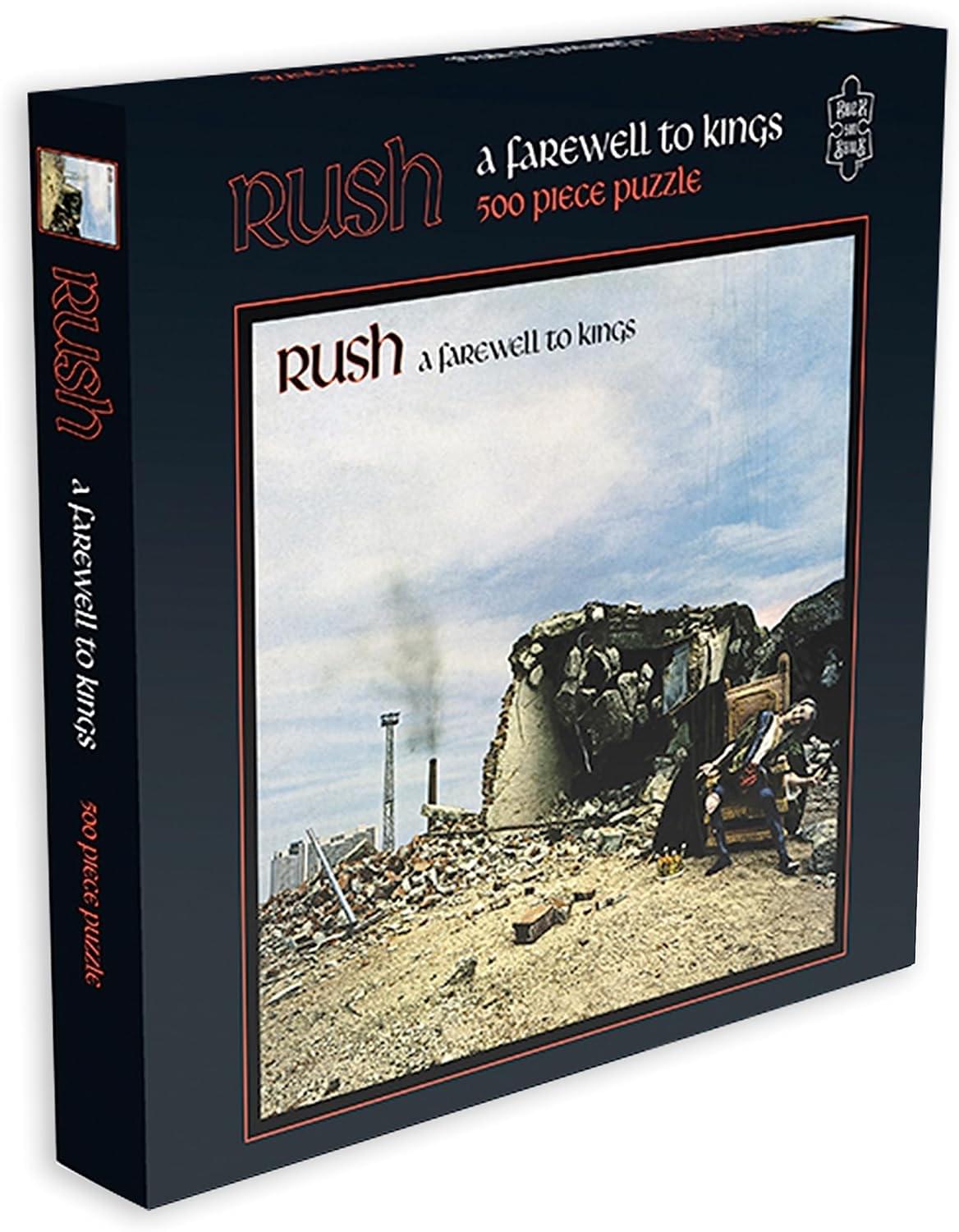 Rush A Farewell To Kings 500 Piece Jigsaw Puzzle