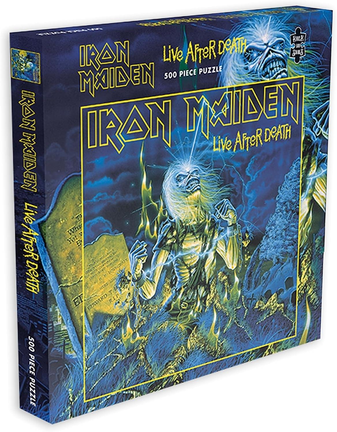 Iron Maiden Live After Death 500 Piece Jigsaw Puzzle