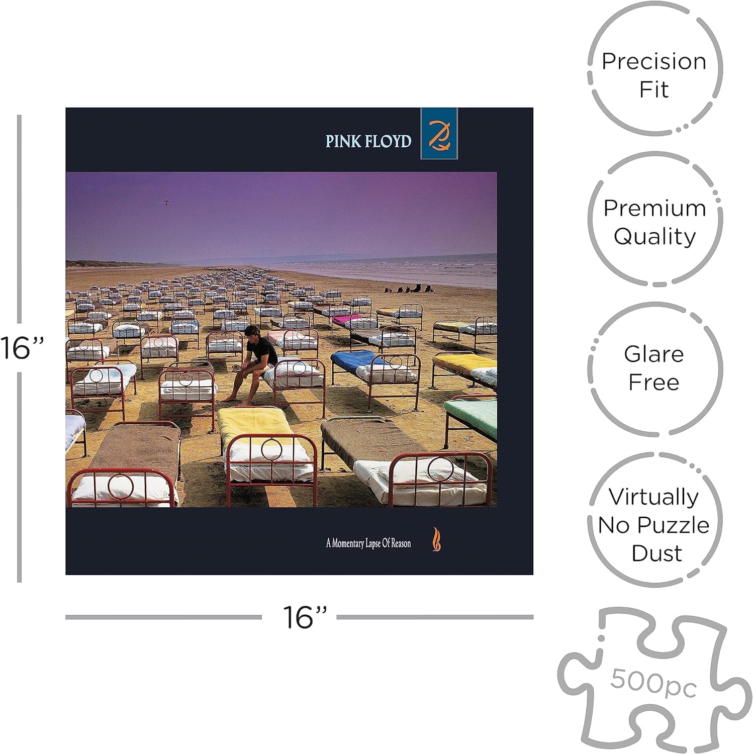 Pink Floyd A Momentary Lapse Of Reason 500 Piece Jigsaw Puzzle