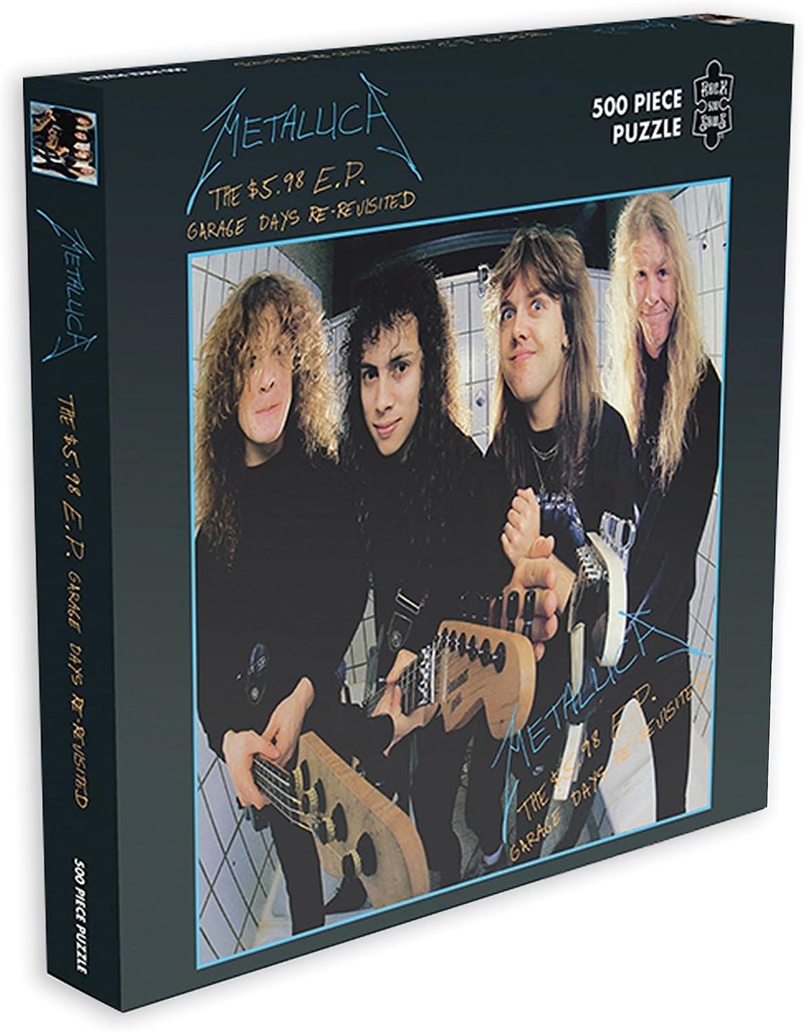 Metallica The $5.98 EP Garage Days Re -Revisited 500 Piece Jigsaw Puzzle