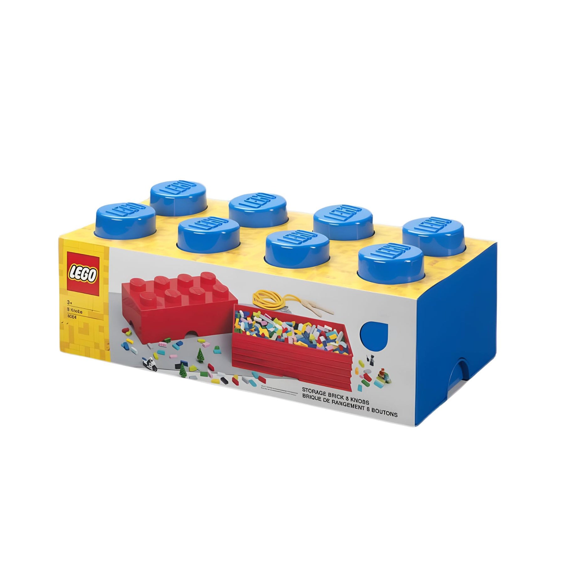 LEGO Storage Brick 8, Bright Blue