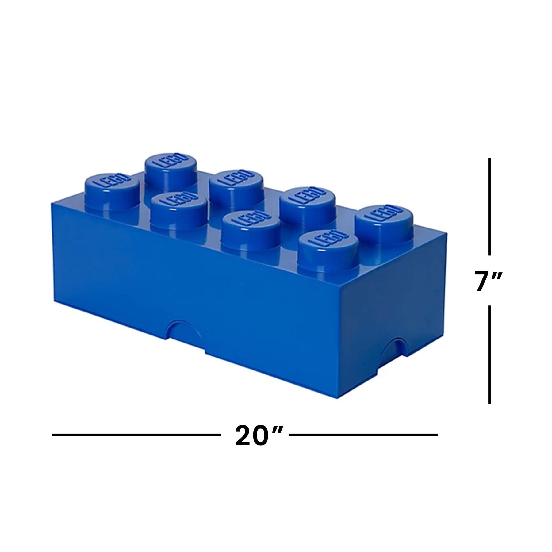 LEGO Storage Brick 8, Bright Blue