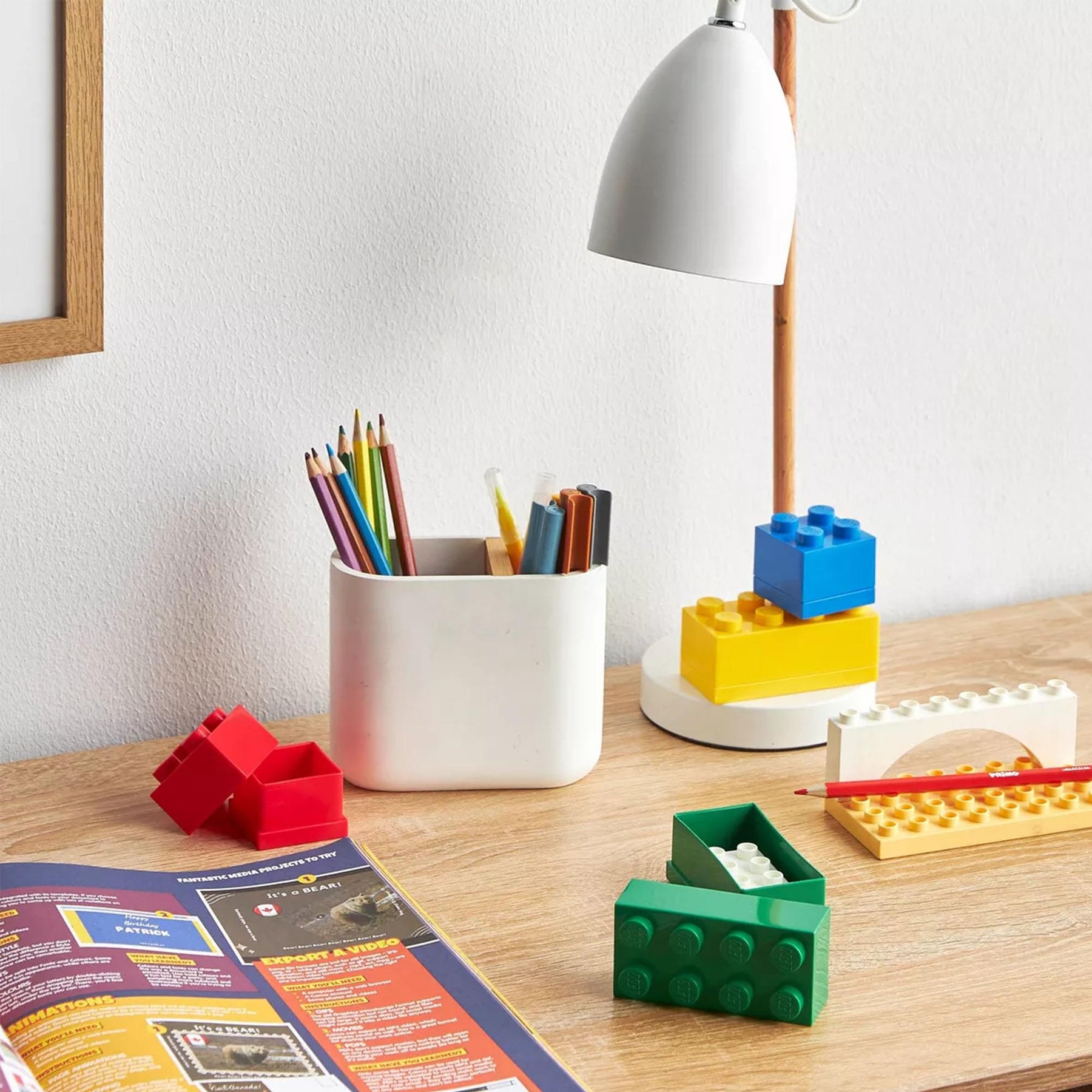 LEGO Mini Box 8, Bright Yellow