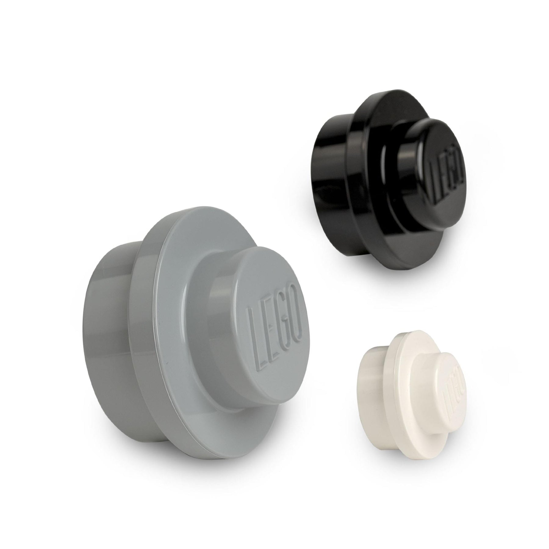 LEGO Wall Hanger Set | White | Black | Grey