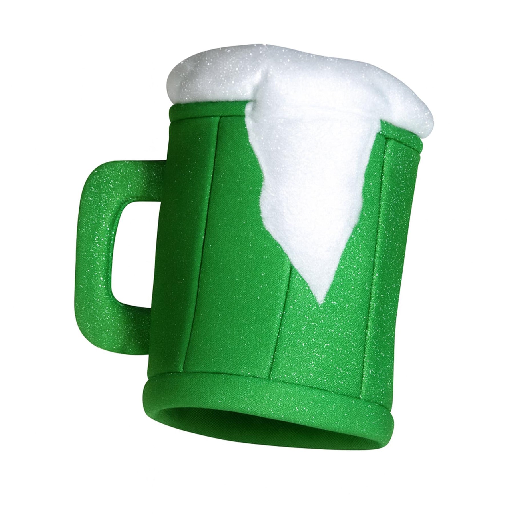 Green Beer Mug Adult Costume Hat