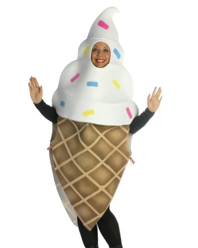 Ice Cream Cone Adult Costume