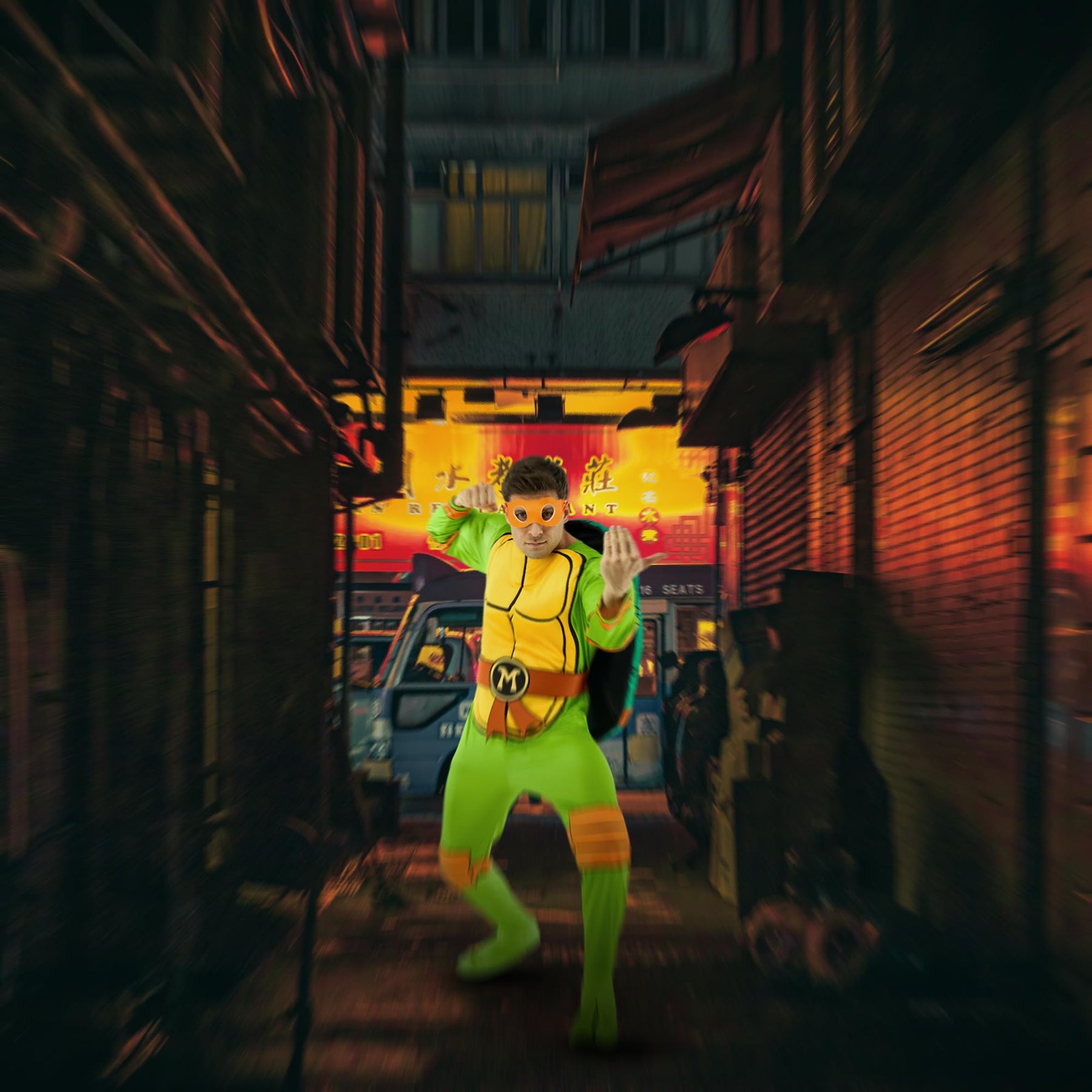 Michelangelo Men's Dlx Costume