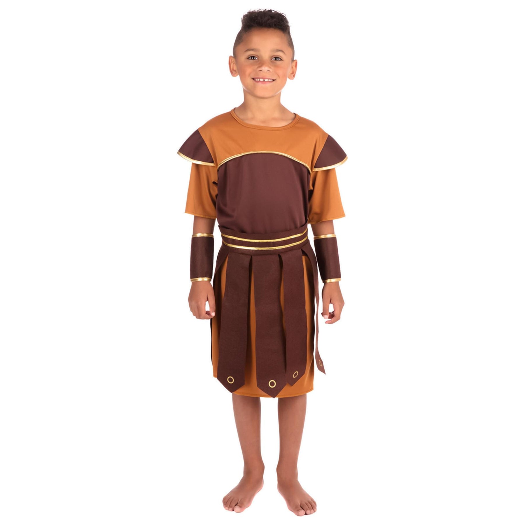 Roman Soldier Tunic Child Costume Set