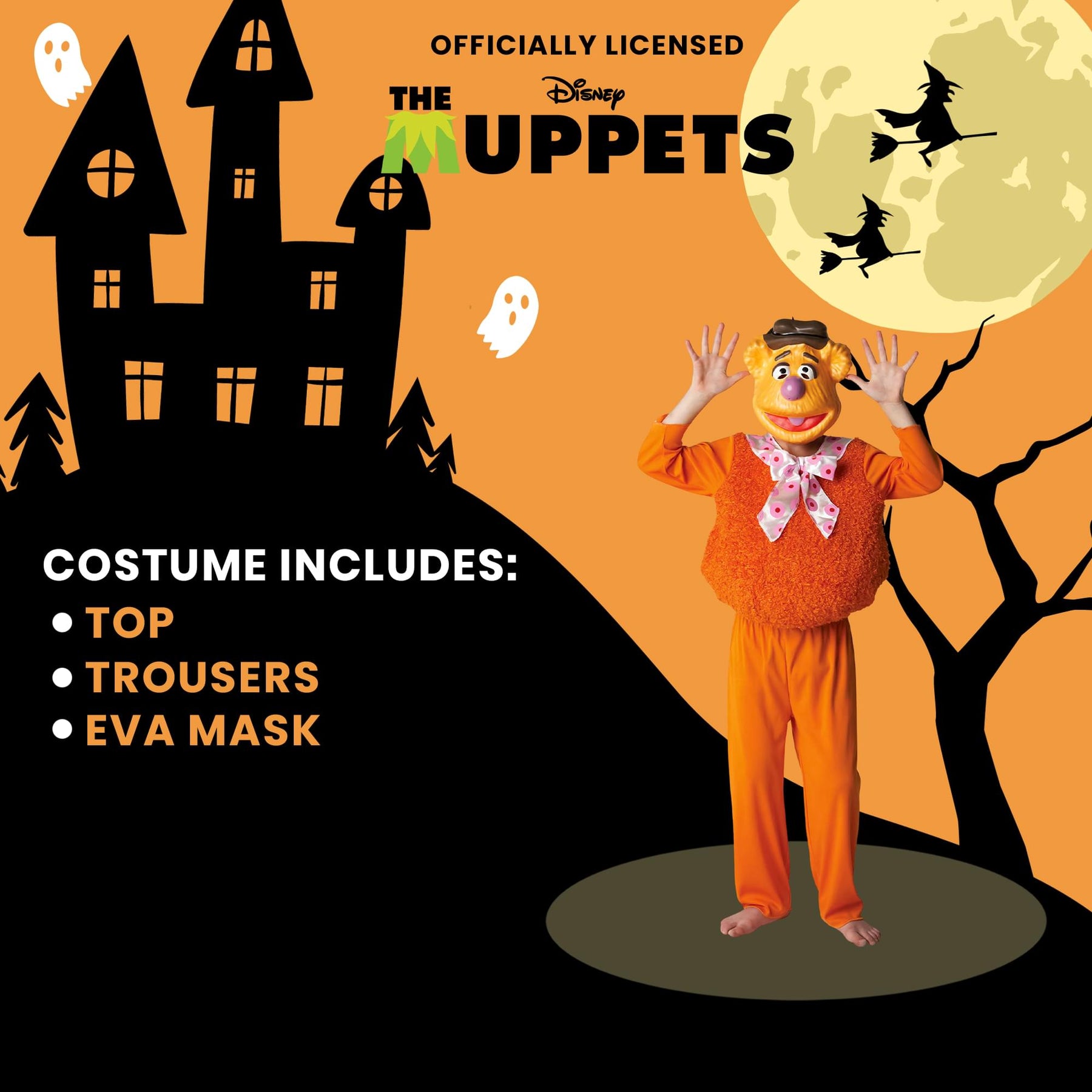 The Muppets Fozzie Bear Child Costume