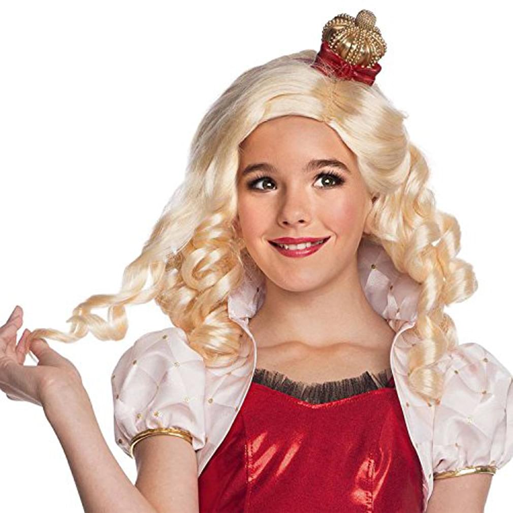 Ever After High Apple White Child Costume Wig With Headpiece