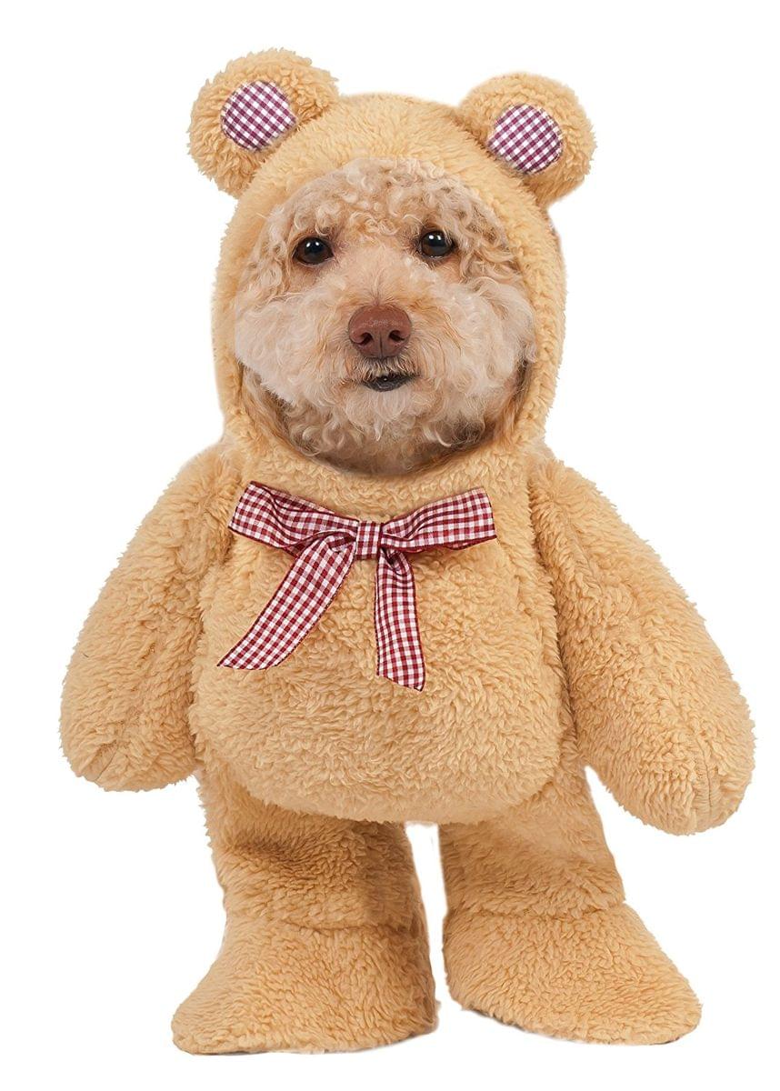 Walking Teddy Bear Dog Costume | Free Shipping, image size:858x1200