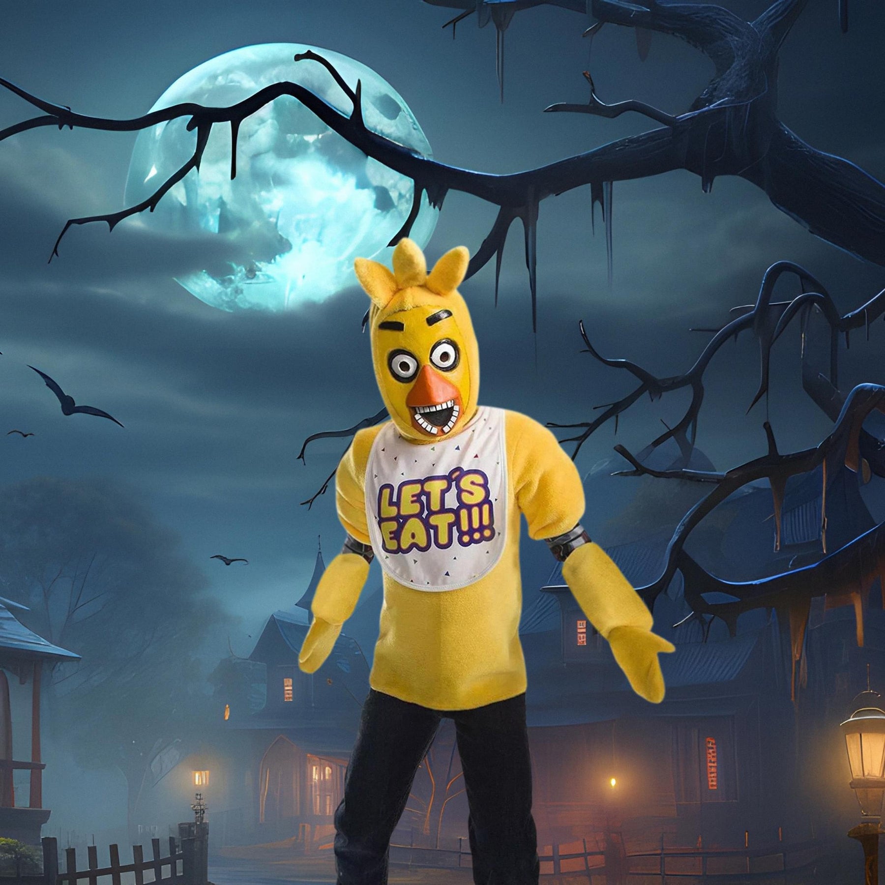 Five Nights At Freddy's Chica Costume Top Child