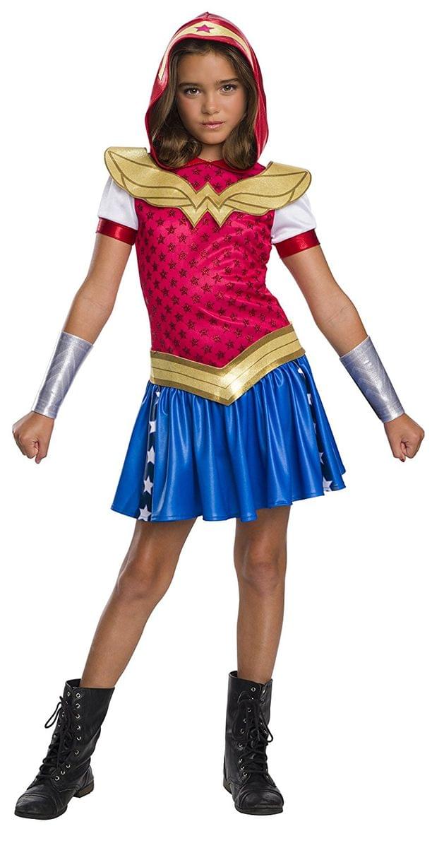 DC Superhero Girls Wonder Woman Child's Costume Hoodie Dress
