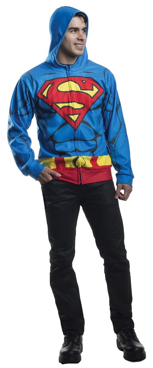 Superman Adult Costume Hoodie