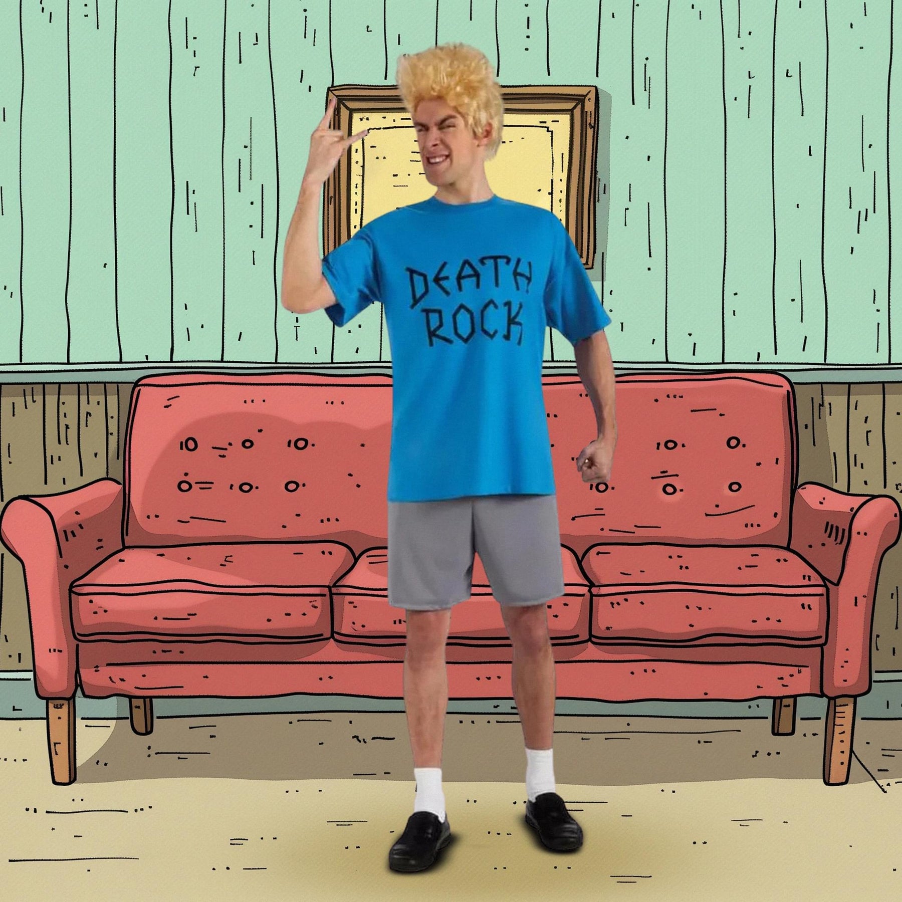 Beavis And Butt Head Beavis Costume Adult