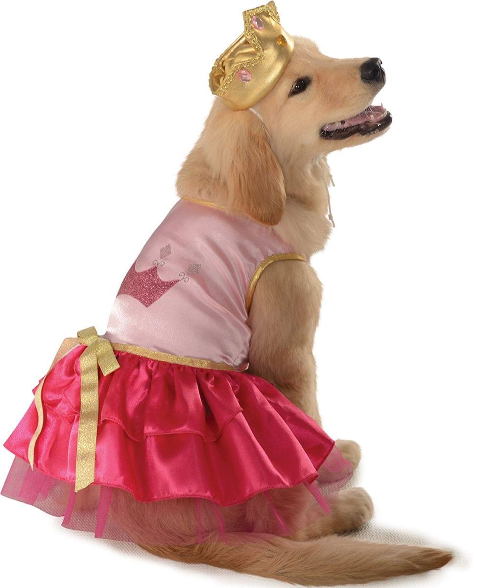 Pink Princess Pup Pet Halloween Costume