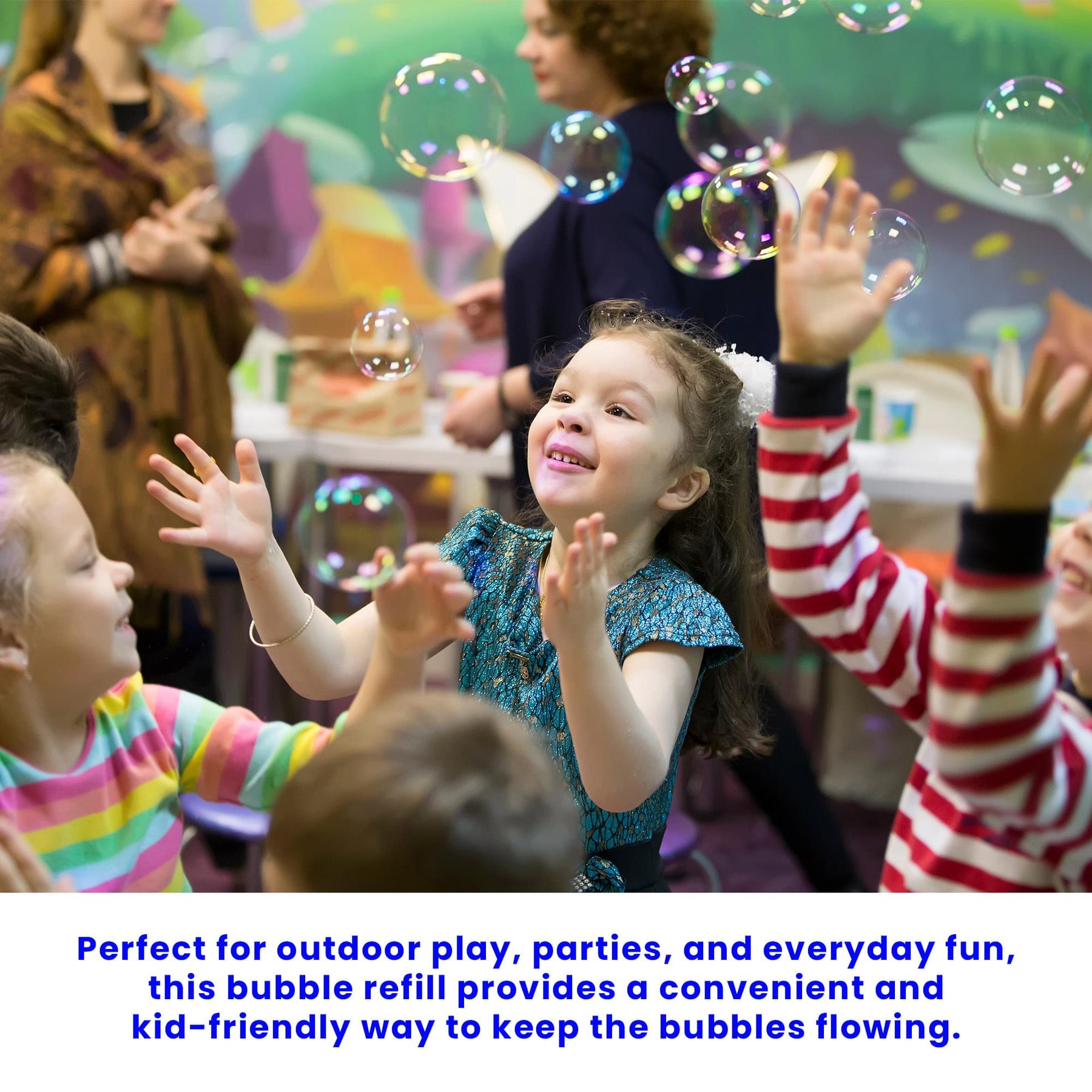 Concentrated Bubble Solution With Dispenser | Makes 1 Gallon